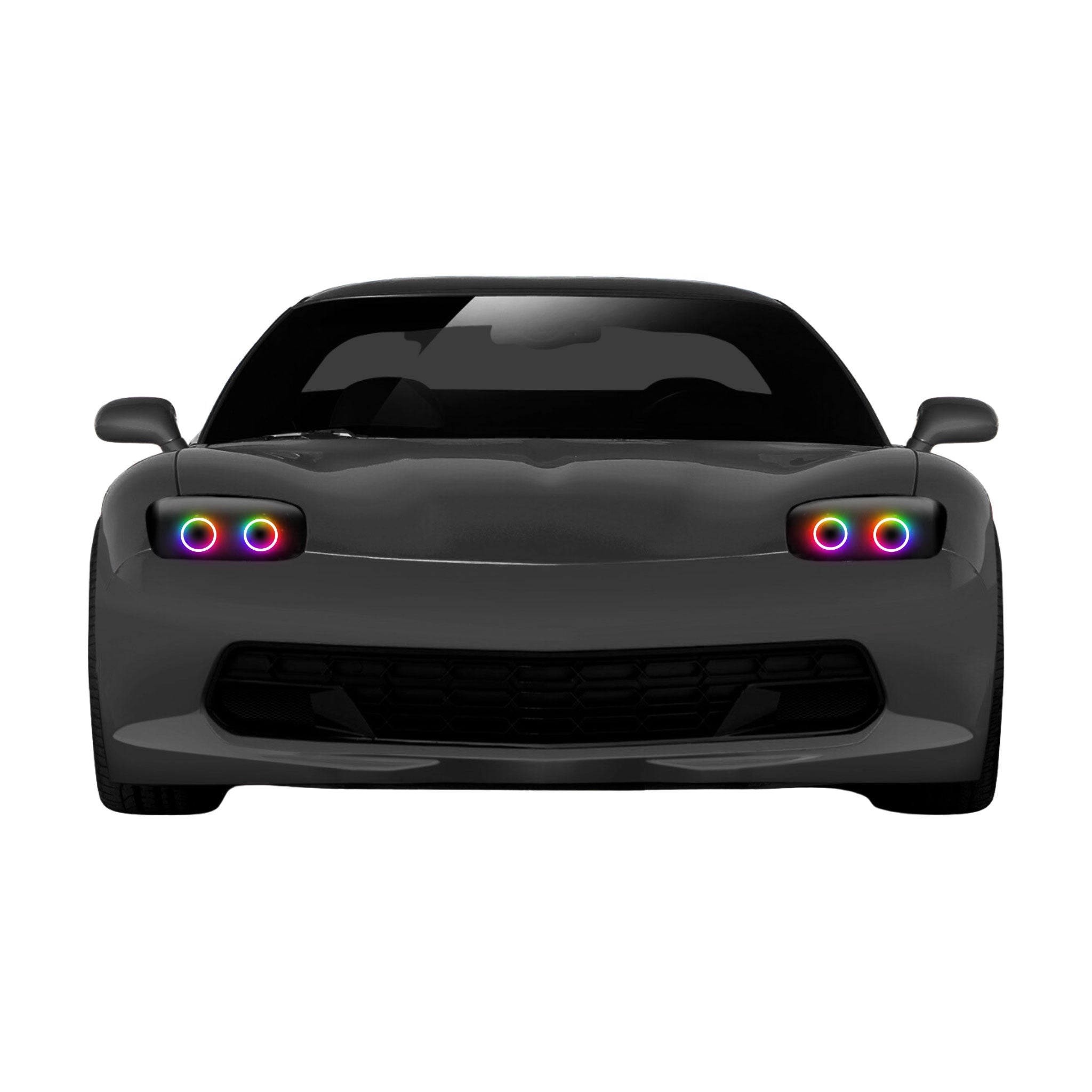 Chevrolet Corvette Multicolor Halo Kit (1997-2004) – Custom Multicolor LED Lighting by RGB Halo Kits