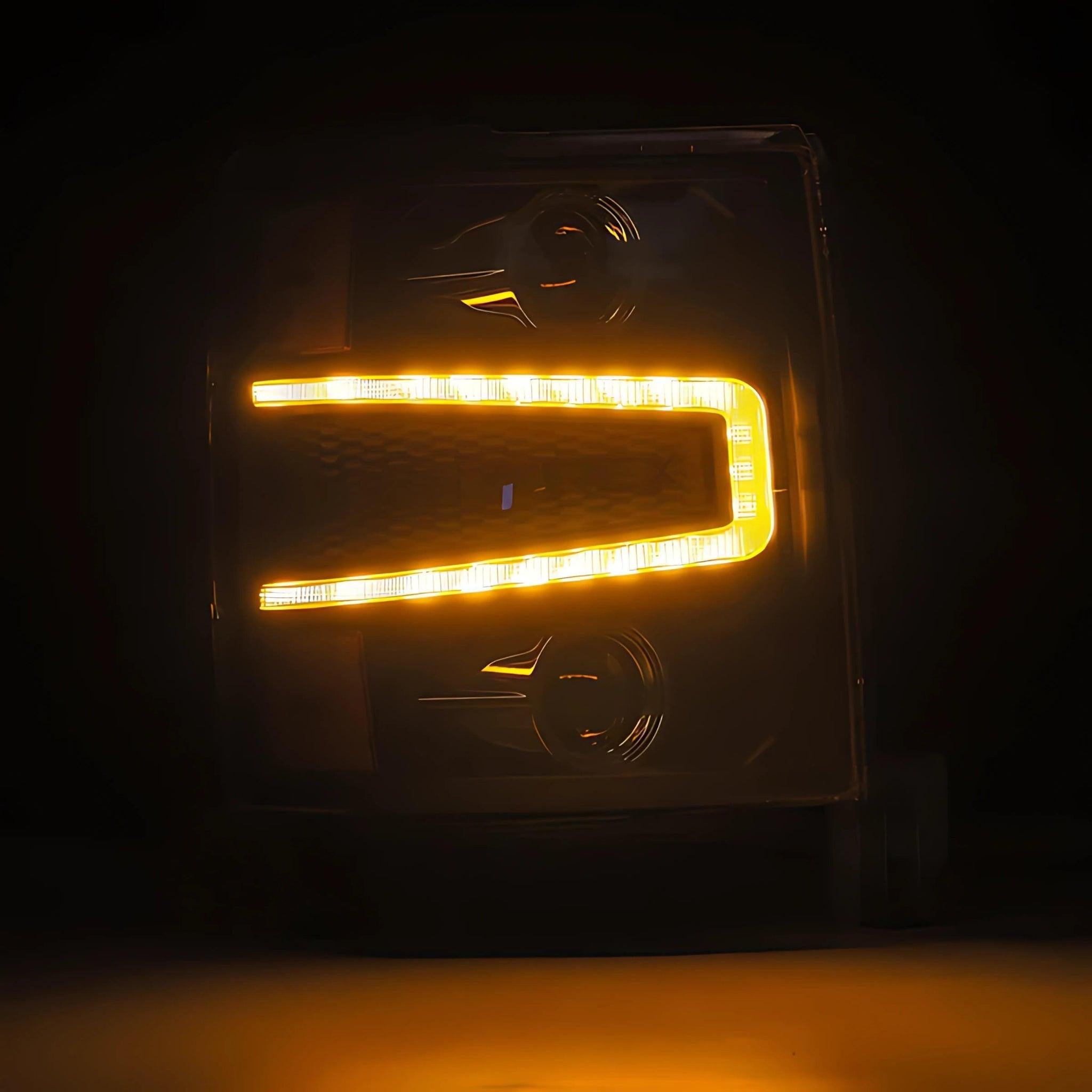 Chevrolet Silverado (2014-2015) Headlights | Alpharex – Custom Multicolor LED Lighting by RGB Halo Kits