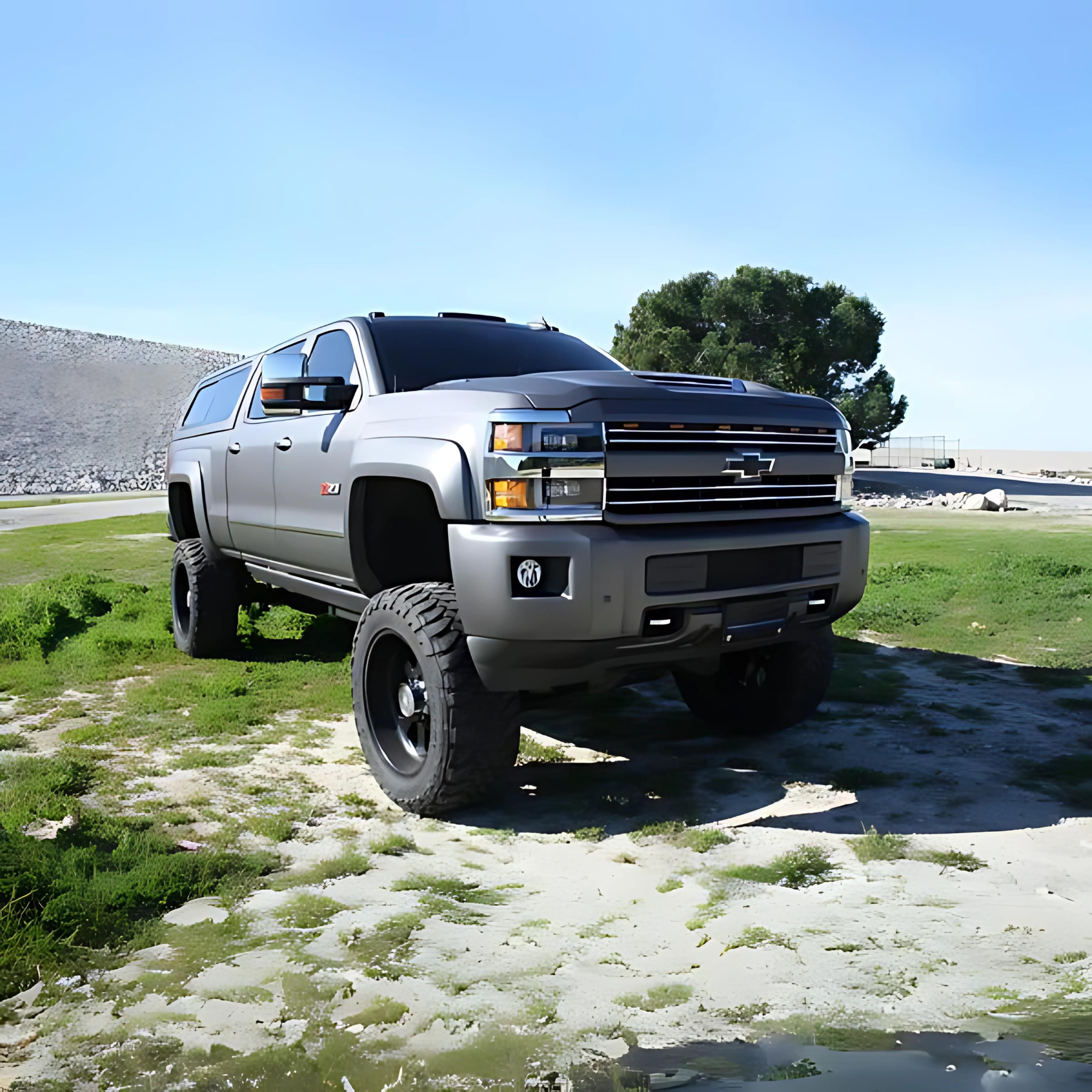 Chevrolet Silverado 2500HD/3500HD (2015-2019) Headlights | Alpharex – Custom Multicolor LED Lighting by RGB Halo Kits
