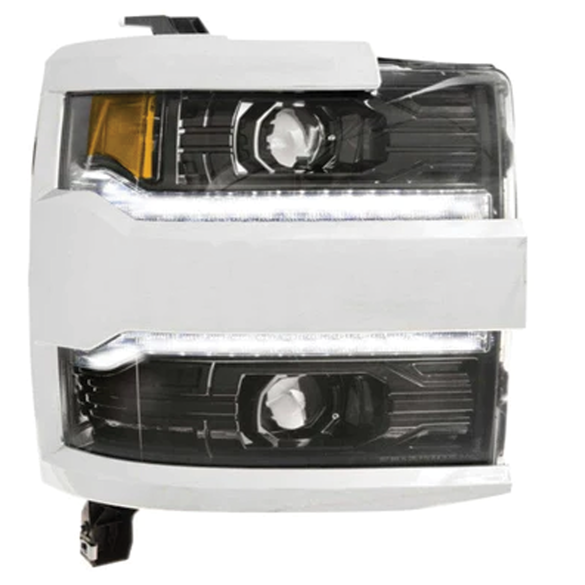 Chevrolet Silverado HD: Headlights (2015 - 2019) | XB – Custom Multicolor LED Lighting by RGB Halo Kits