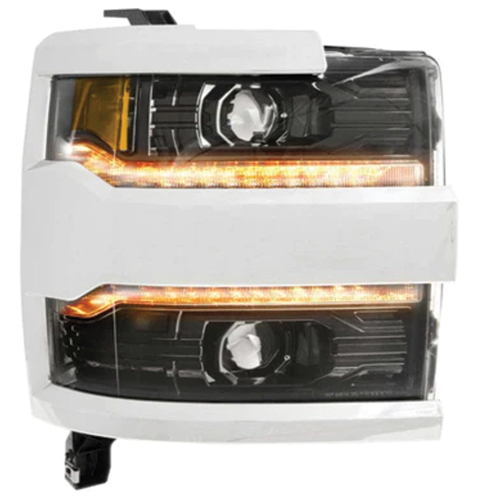 Chevrolet Silverado HD: Headlights (2015 - 2019) | XB – Custom Multicolor LED Lighting by RGB Halo Kits