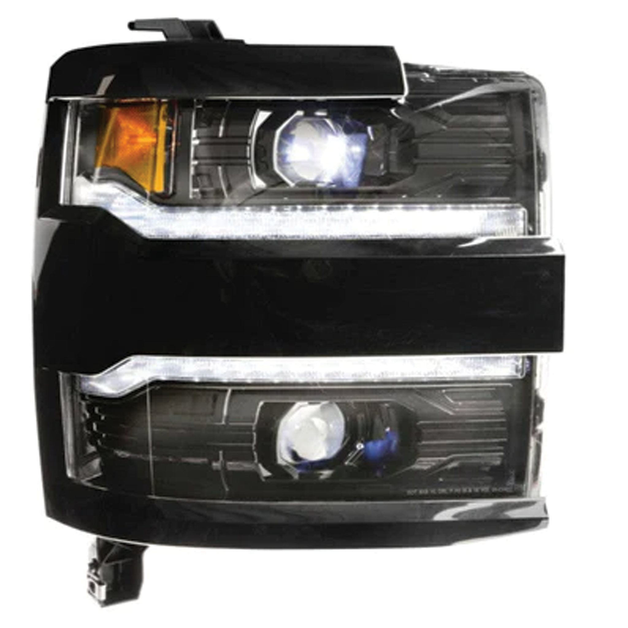 Chevrolet Silverado HD: Headlights (2015 - 2019) | XB – Custom Multicolor LED Lighting by RGB Halo Kits