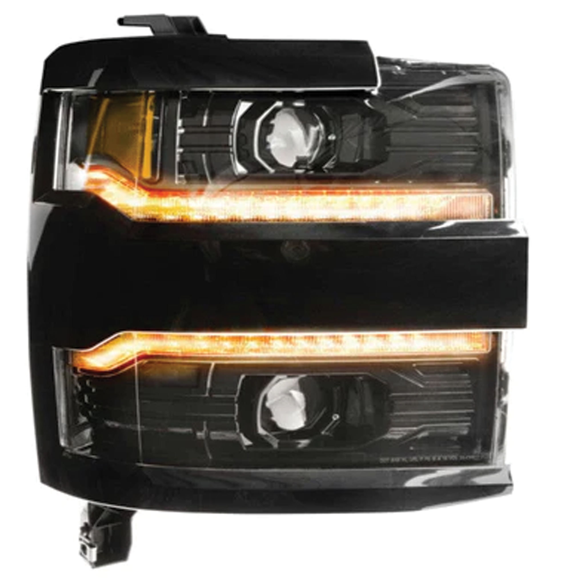 Chevrolet Silverado HD: Headlights (2015 - 2019) | XB – Custom Multicolor LED Lighting by RGB Halo Kits