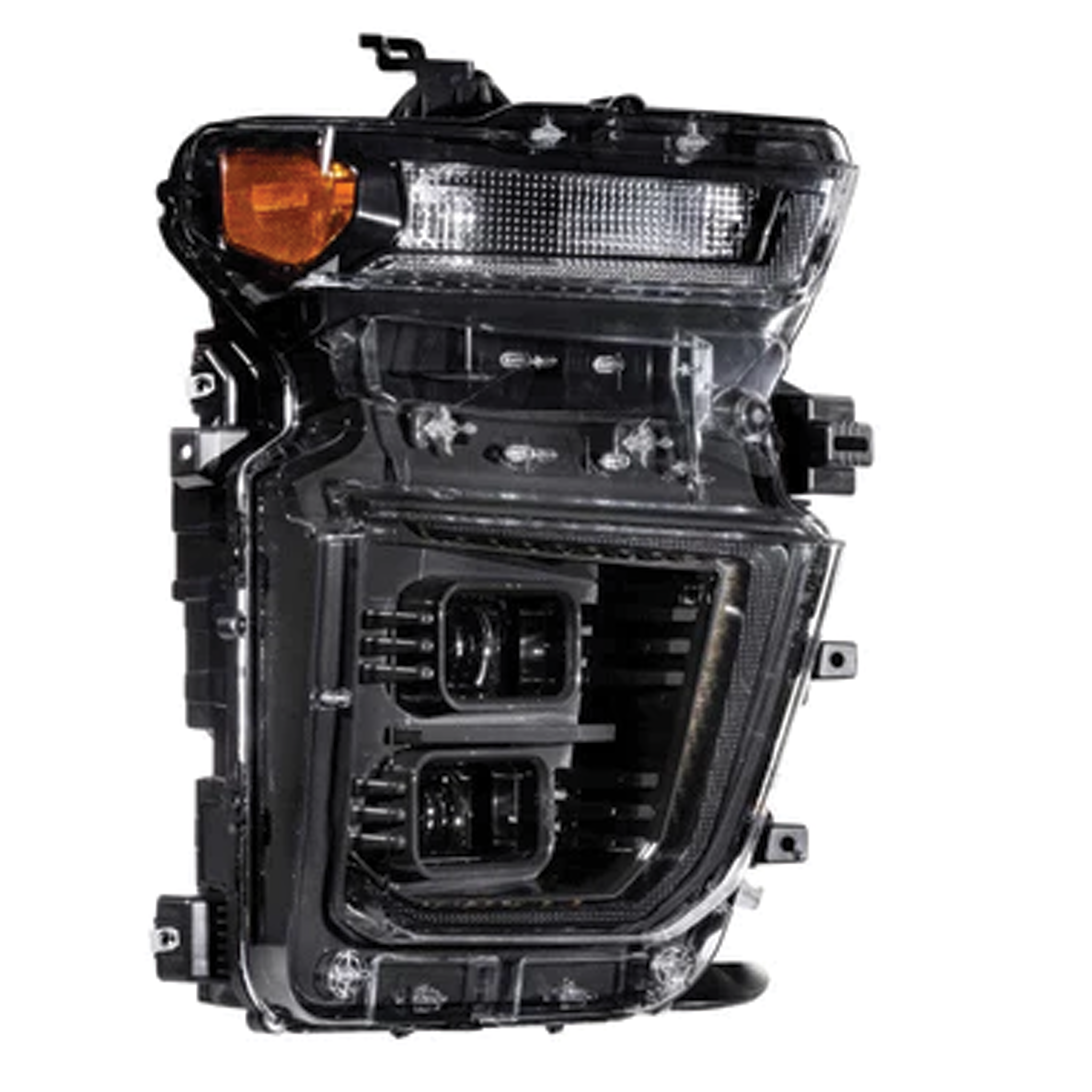 Chevrolet Silverado HD: Headlights (2020 - 2024) | XB Hybrid – Custom Multicolor LED Lighting by RGB Halo Kits