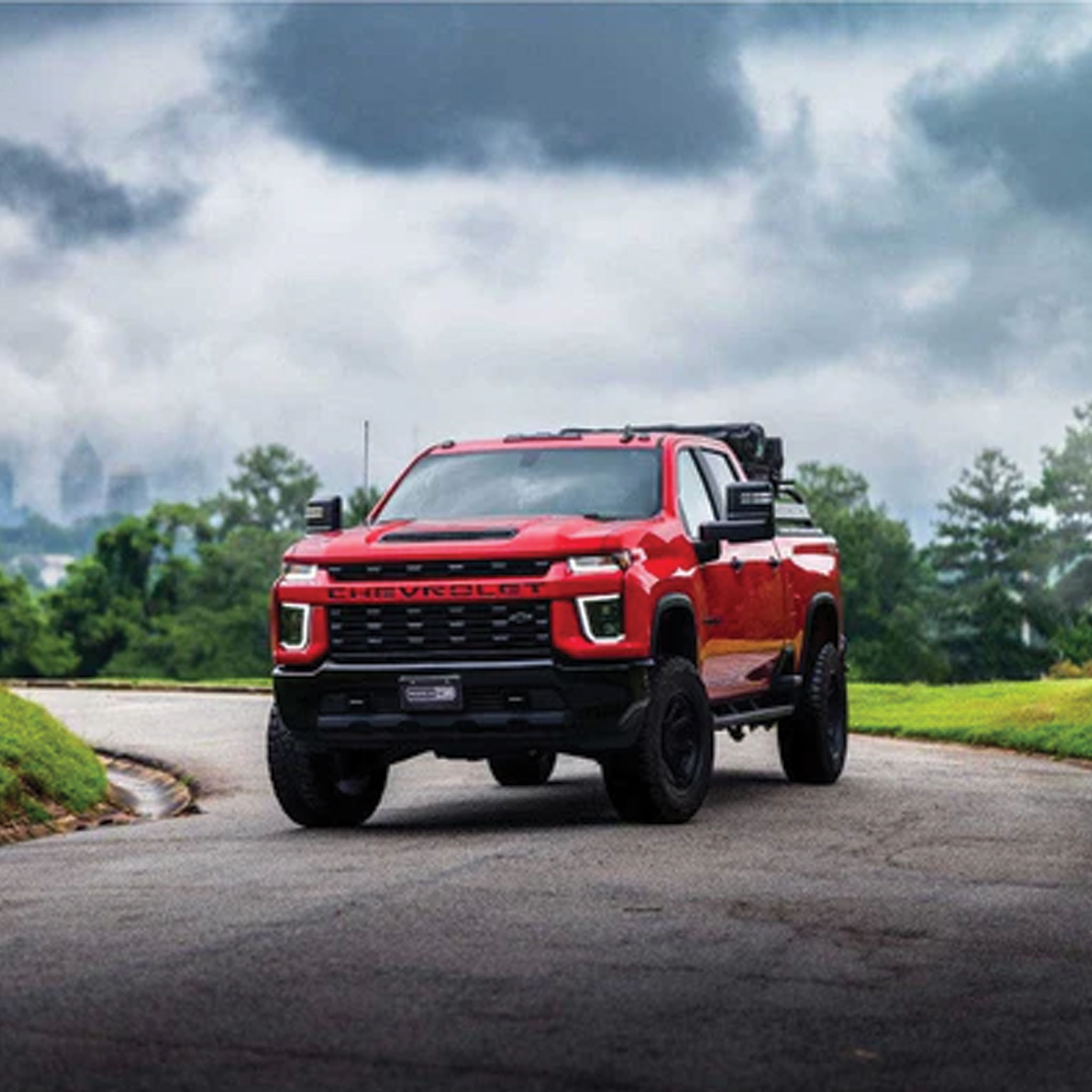 Chevrolet Silverado HD: Headlights (2020 - 2024) | XB Hybrid – Custom Multicolor LED Lighting by RGB Halo Kits