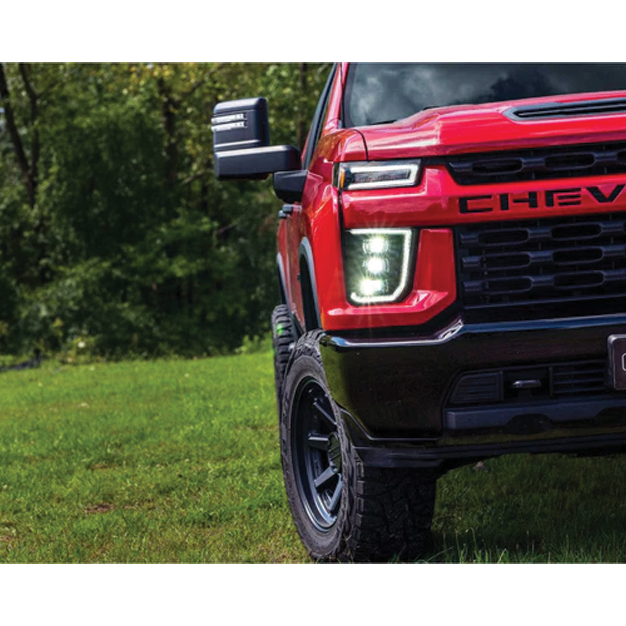Chevrolet Silverado HD: LED Headlights (2020 - 2024) | XB – Custom Multicolor LED Lighting by RGB Halo Kits