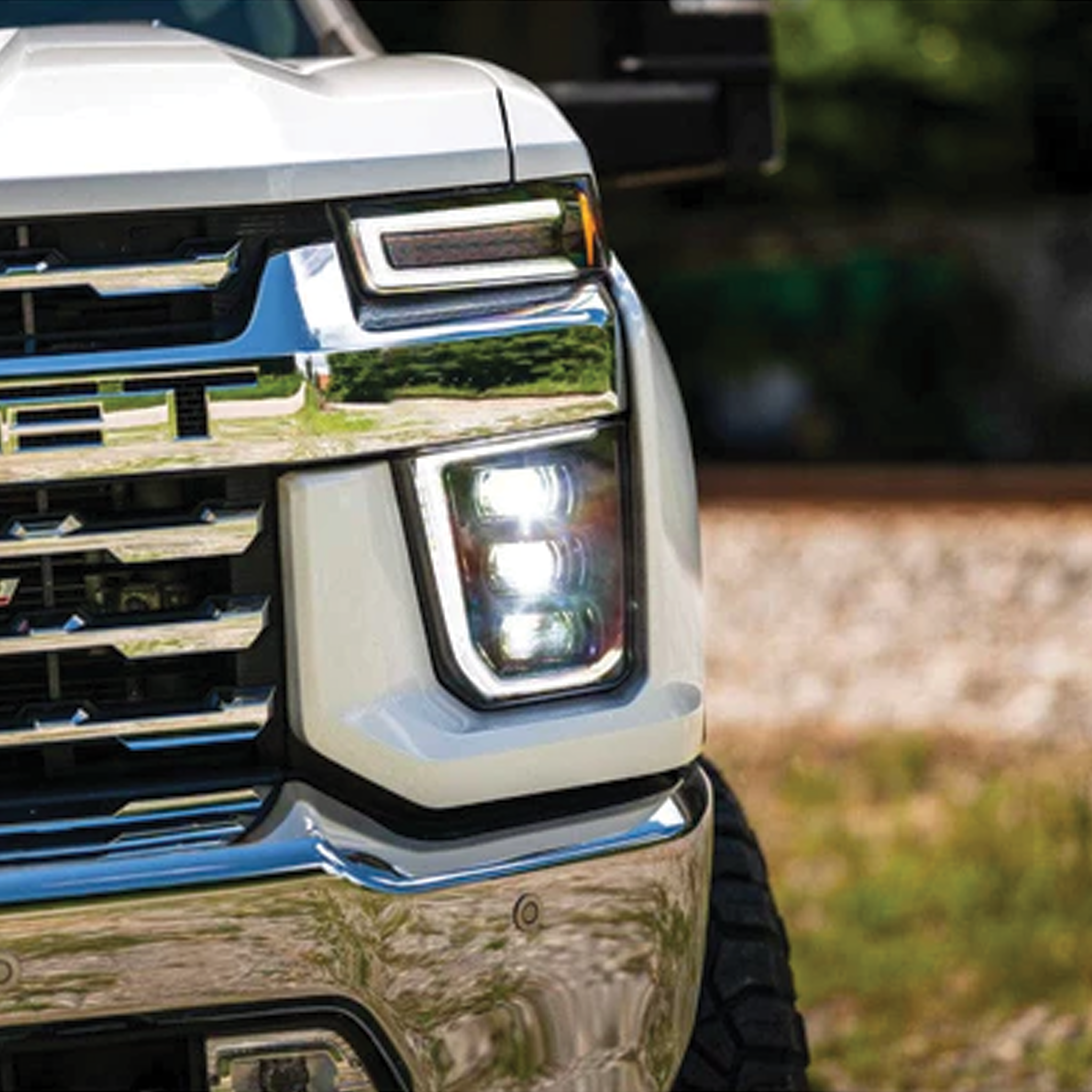 Chevrolet Silverado HD: LED Headlights (2020 - 2024) | XB – Custom Multicolor LED Lighting by RGB Halo Kits