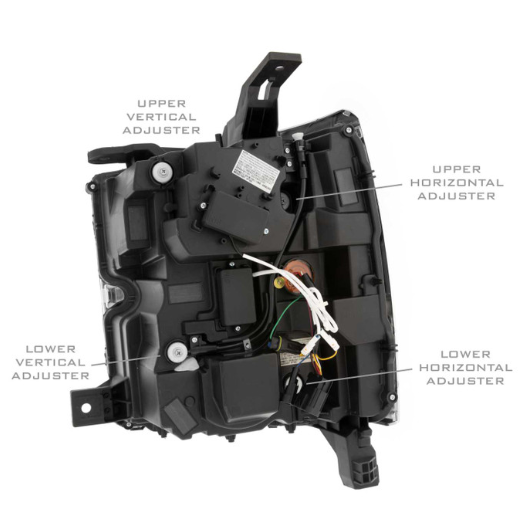 Chevrolet Silverado HD: Multicolor Flow Series Headlights (2015-2019) | XB Morimoto – Custom Multicolor LED Lighting by RGB Halo Kits