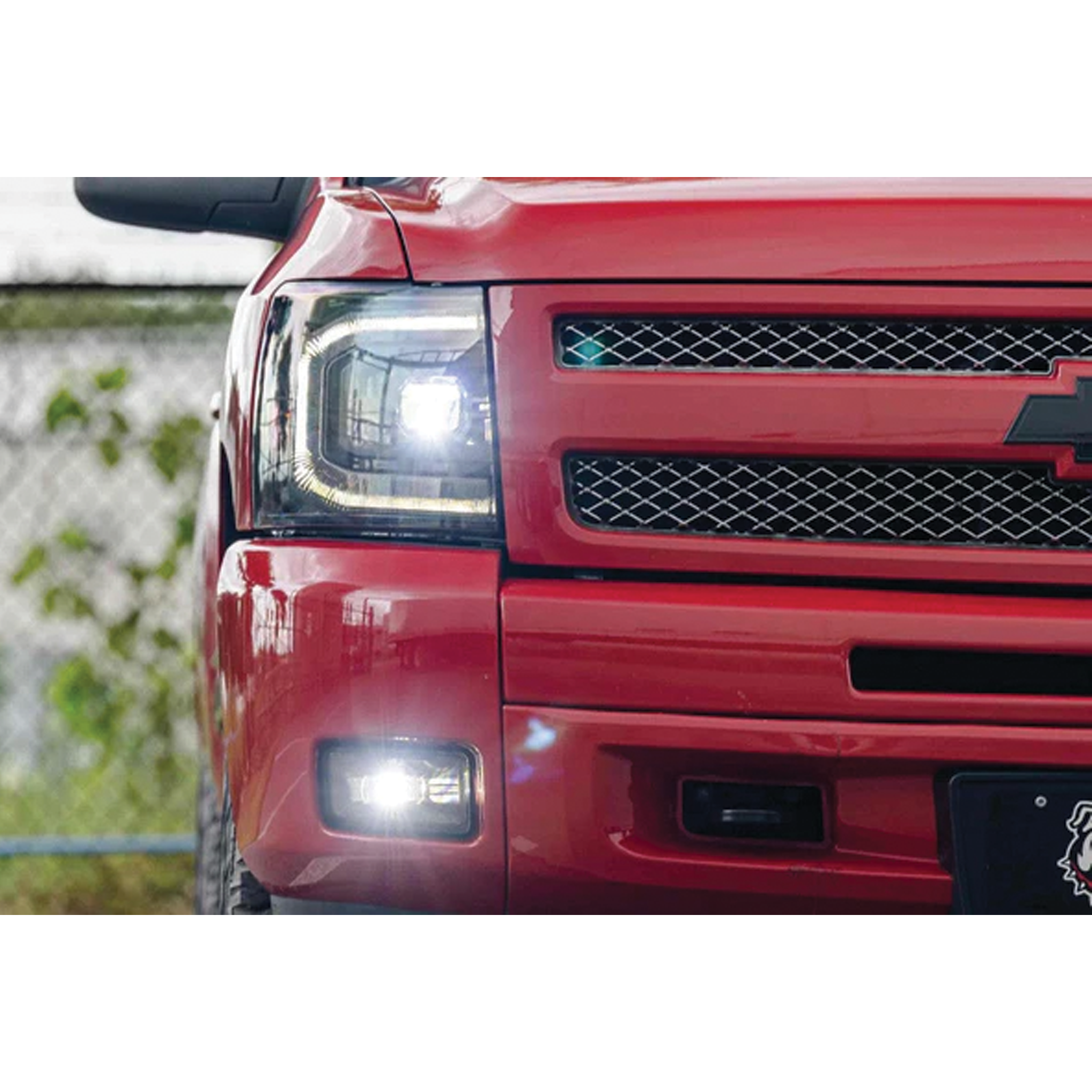 Chevrolet Silverado: LED Headlights (2007 - 2013) | XB – Custom Multicolor LED Lighting by RGB Halo Kits