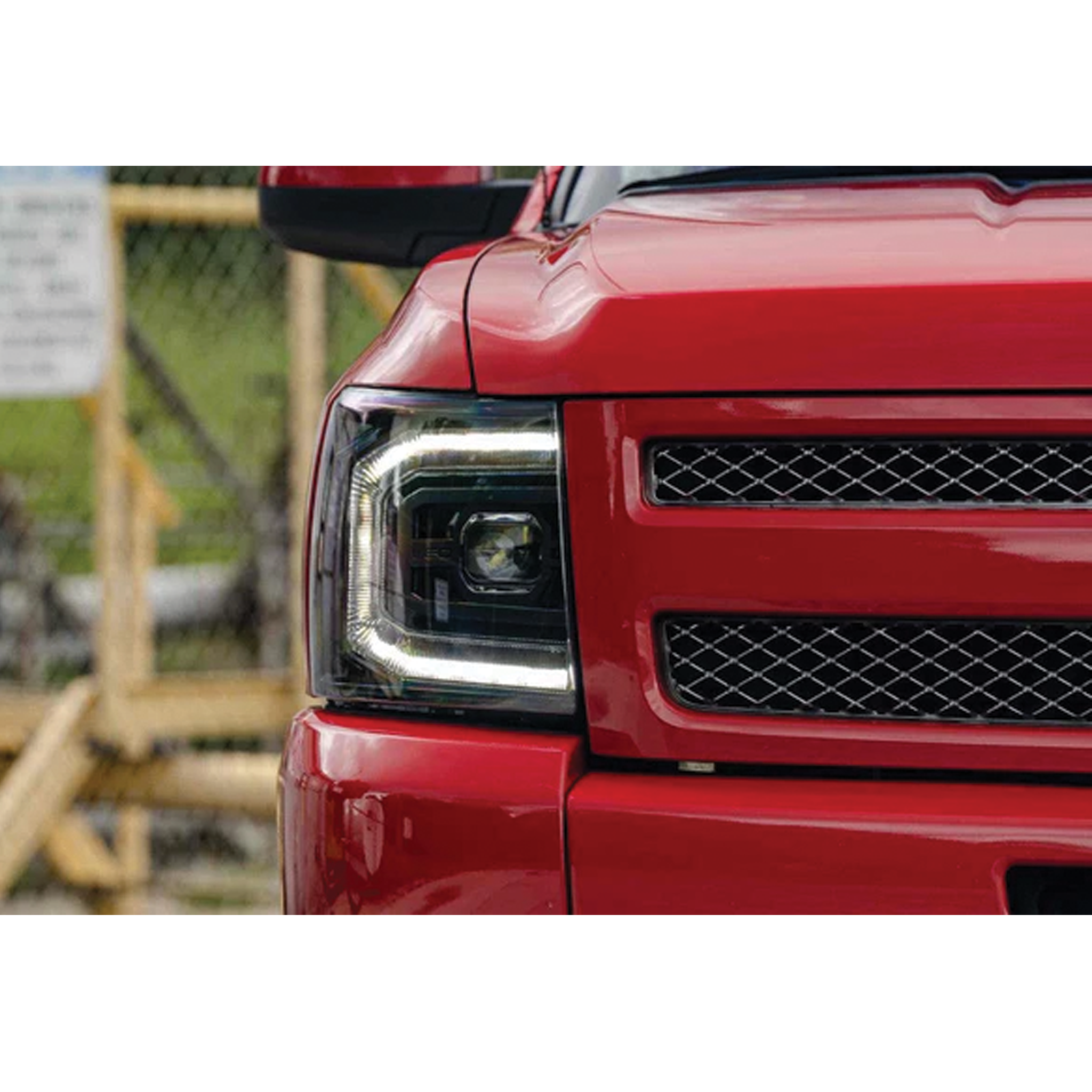 Chevrolet Silverado: LED Headlights (2007 - 2013) | XB – Custom Multicolor LED Lighting by RGB Halo Kits