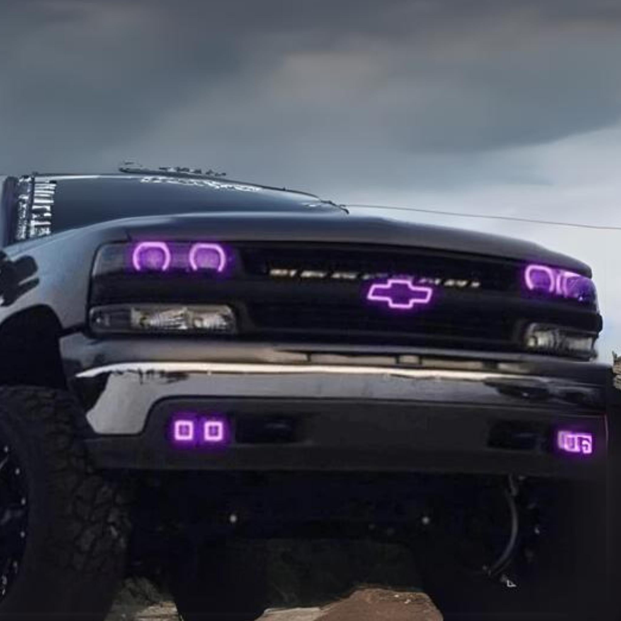 Chevrolet Silverado Multicolor Halo Kit (1999-2002) – Custom Multicolor LED Lighting by RGB Halo Kits