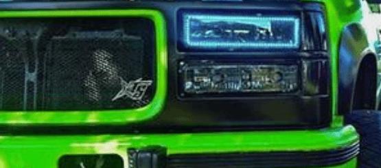 Chevrolet Silverado Multicolor Halo Kit (Upper Halos Only 1989-1999) – Custom Multicolor LED Lighting by RGB Halo Kits