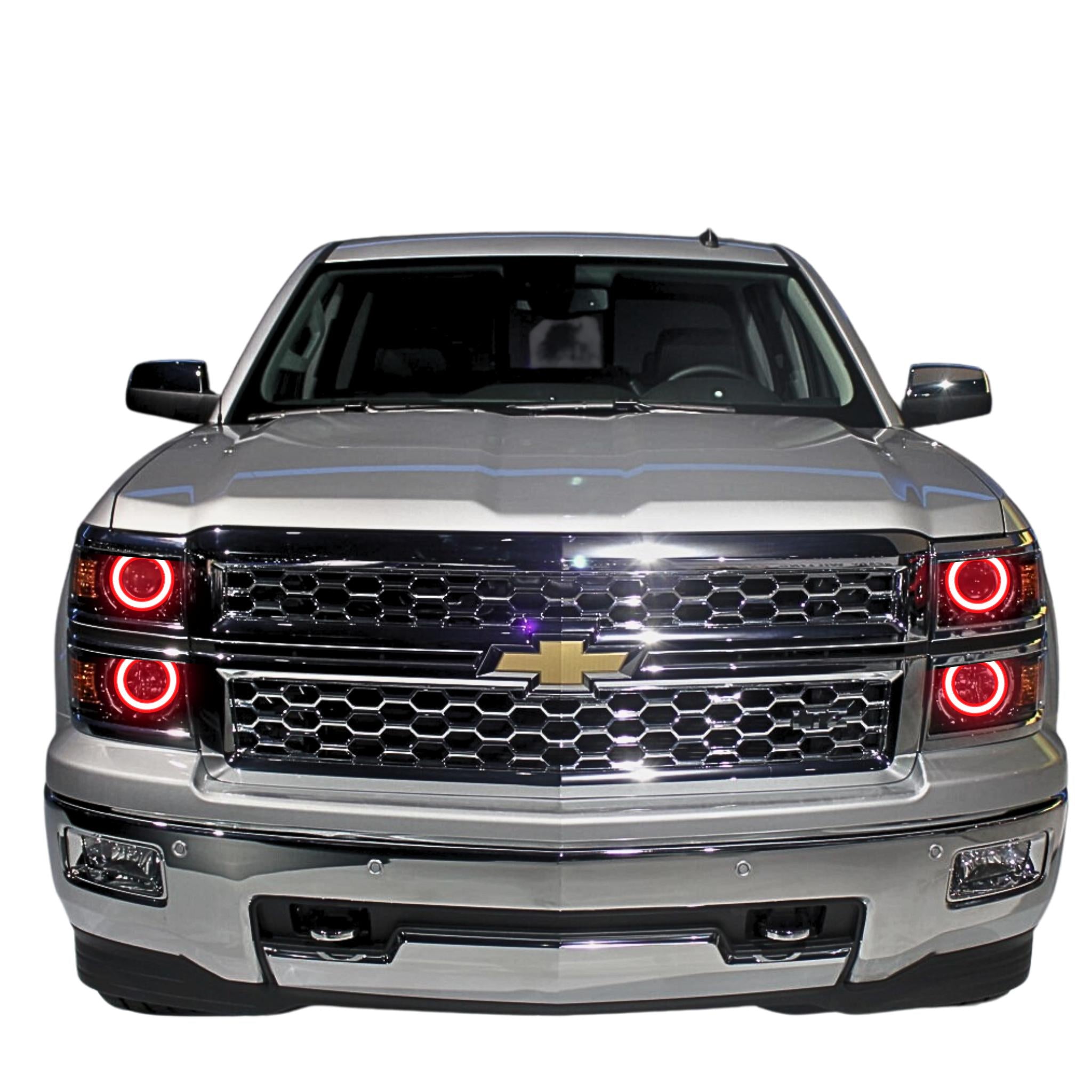 Chevrolet Silverado (Projector) Multicolor Halo Kit (2014-2015) – Custom Multicolor LED Lighting by RGB Halo Kits