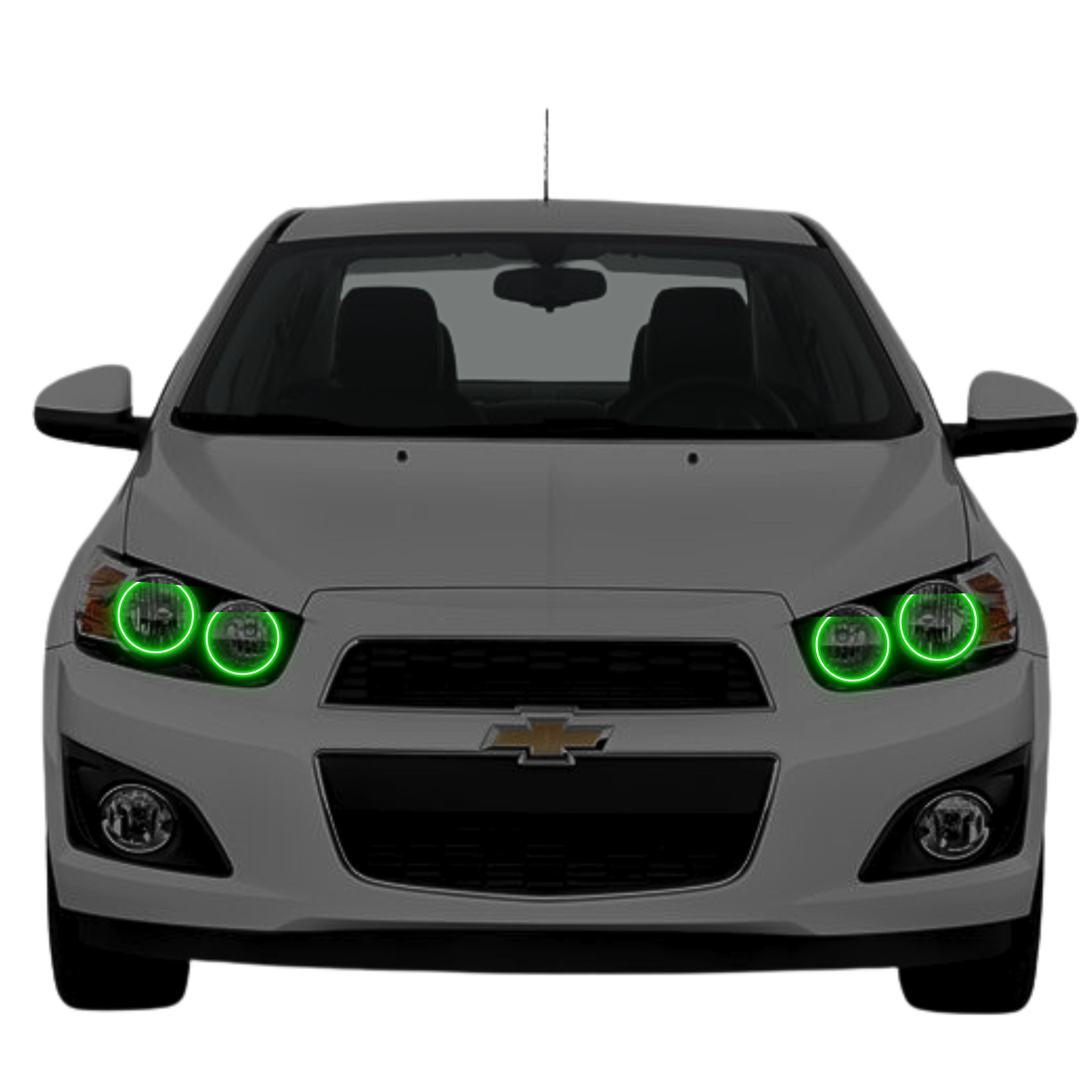 Chevrolet Sonic Multicolor Halo Kit (2012-2016) – Custom Multicolor LED Lighting by RGB Halo Kits