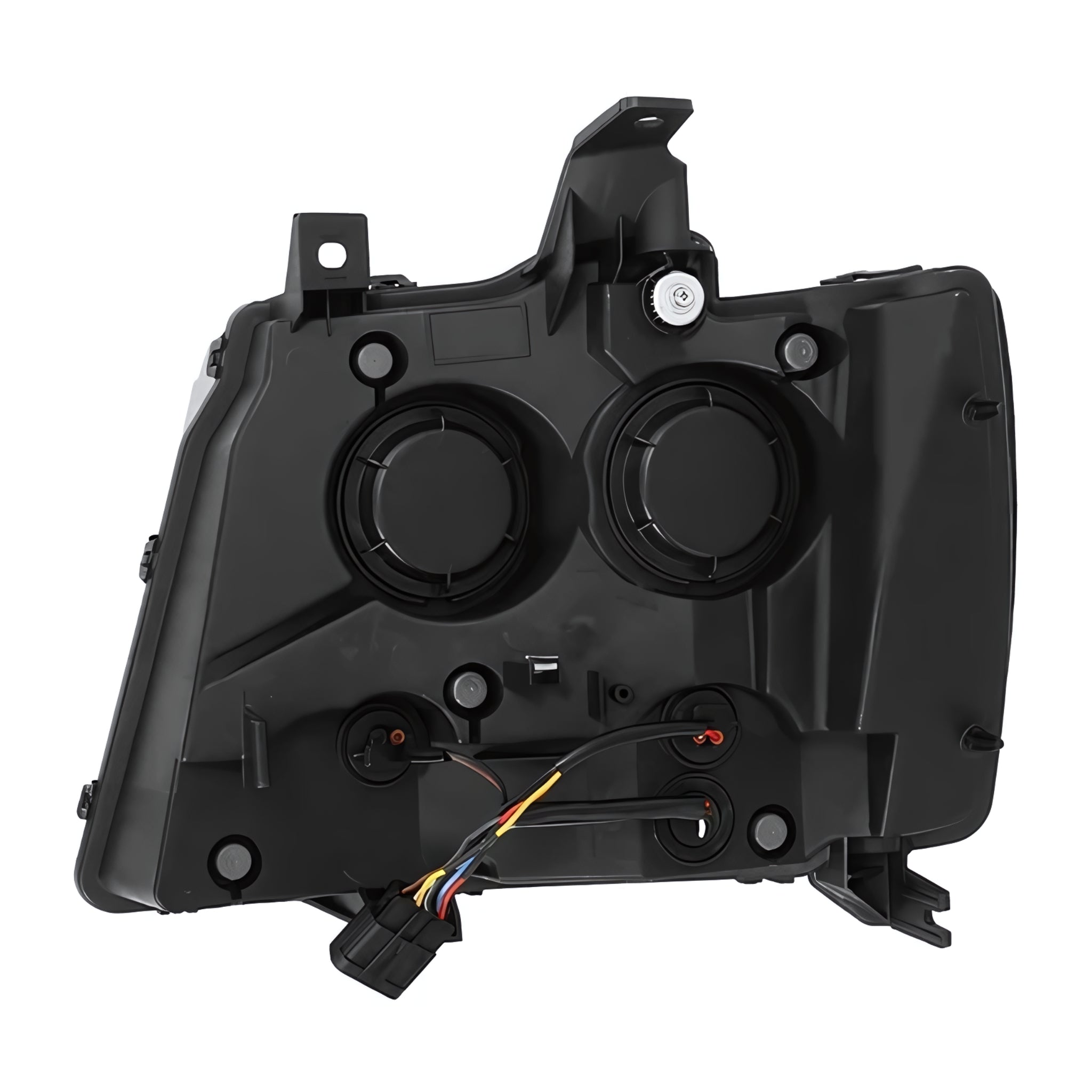 Chevrolet Tahoe/Suburban (2007-2014) / Chevrolet Avalanche (2007-2013) Headlights | Alpharex – Custom Multicolor LED Lighting by RGB Halo Kits