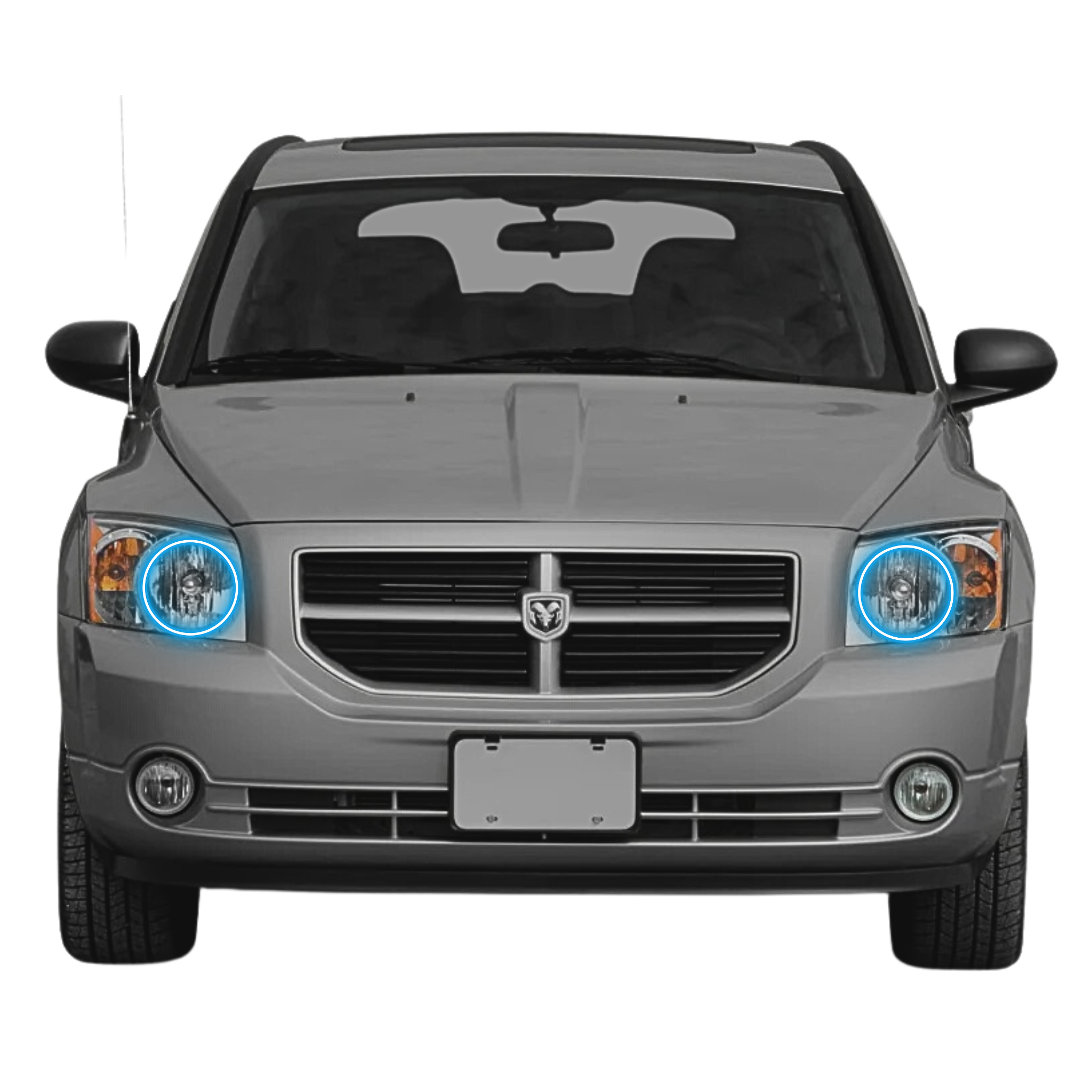 Dodge Caliber Multicolor Halo Kit (2006-2012) – Custom Multicolor LED Lighting by RGB Halo Kits