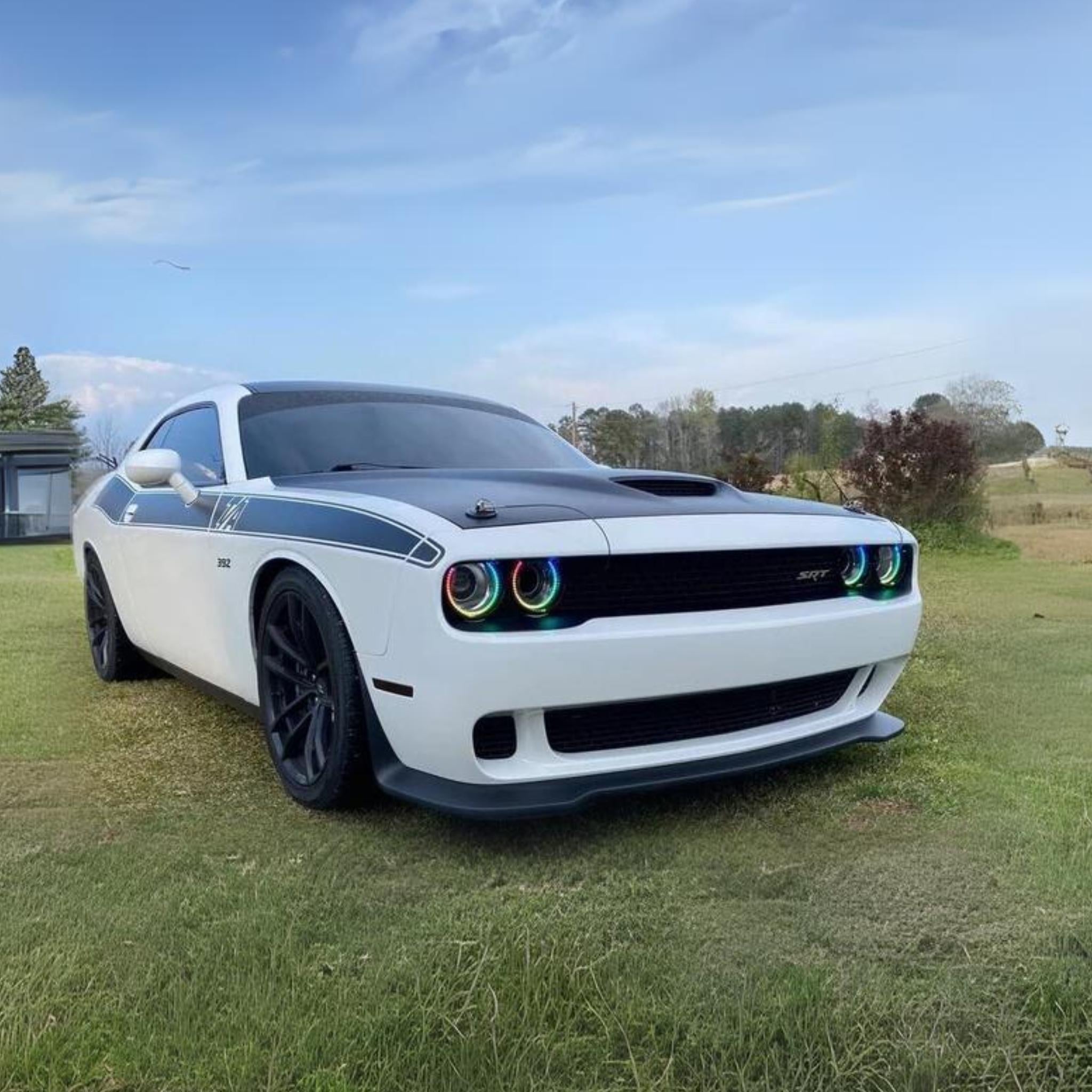 Dodge Challenger Multicolor Halo Kit (2015-2023) – Custom Multicolor LED Lighting by RGB Halo Kits