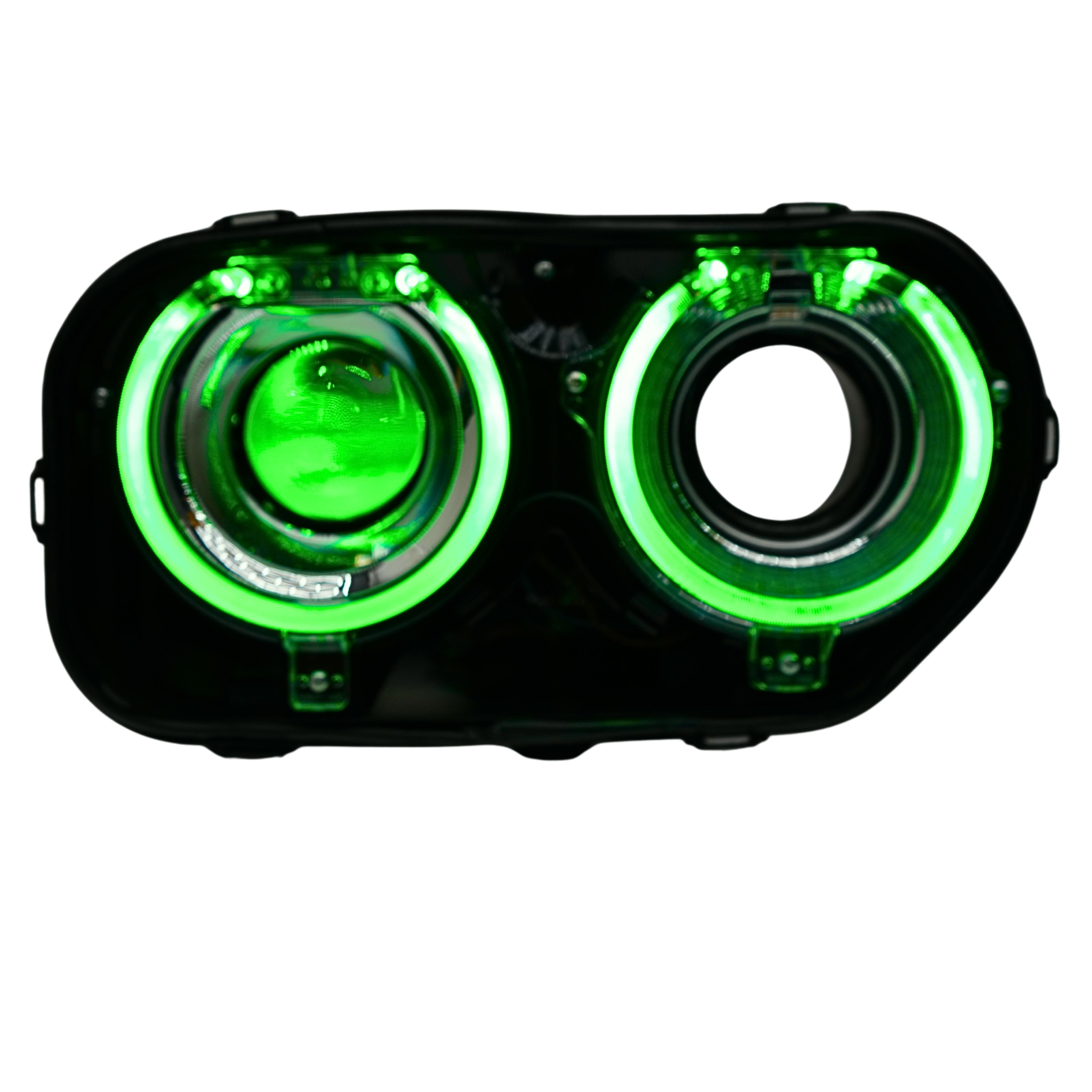 Dodge Challenger RGBW DRL Boards (2015-2023) – Custom Multicolor LED Lighting by RGB Halo Kits