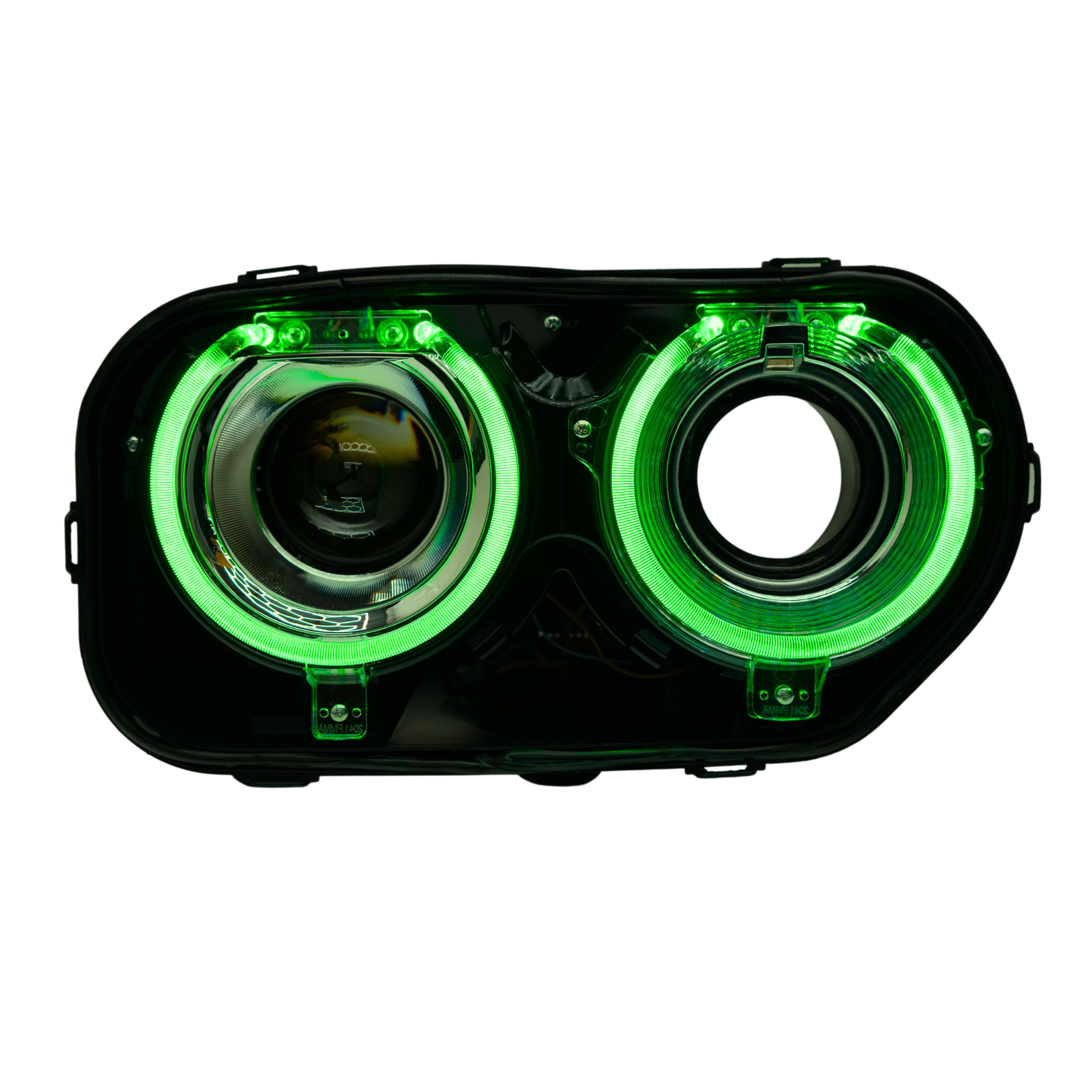 Dodge Challenger RGBW DRL Boards (2015-2023) – Custom Multicolor LED Lighting by RGB Halo Kits