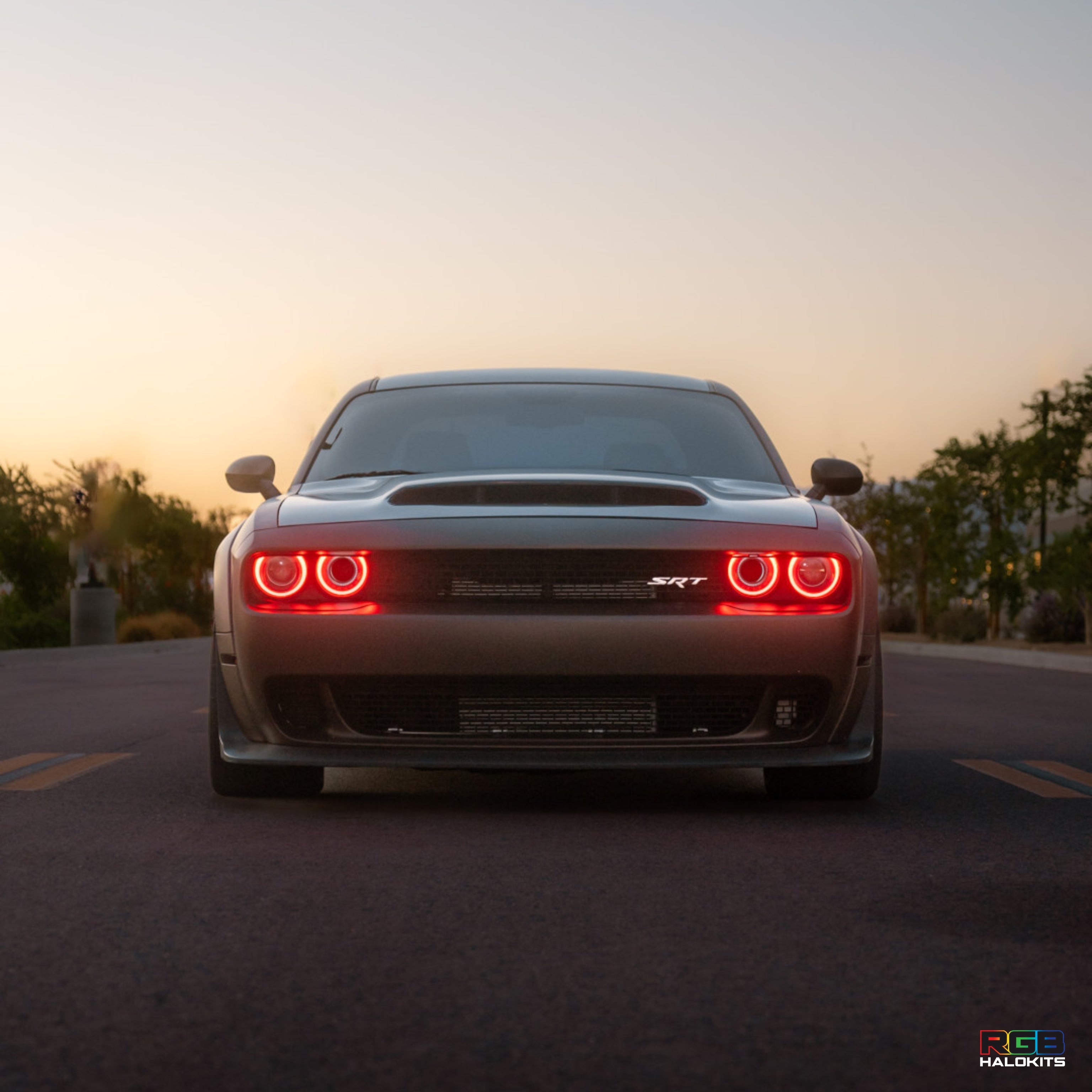 Dodge Challenger RGBW DRL Boards (2015-2023) – Custom Multicolor LED Lighting by RGB Halo Kits