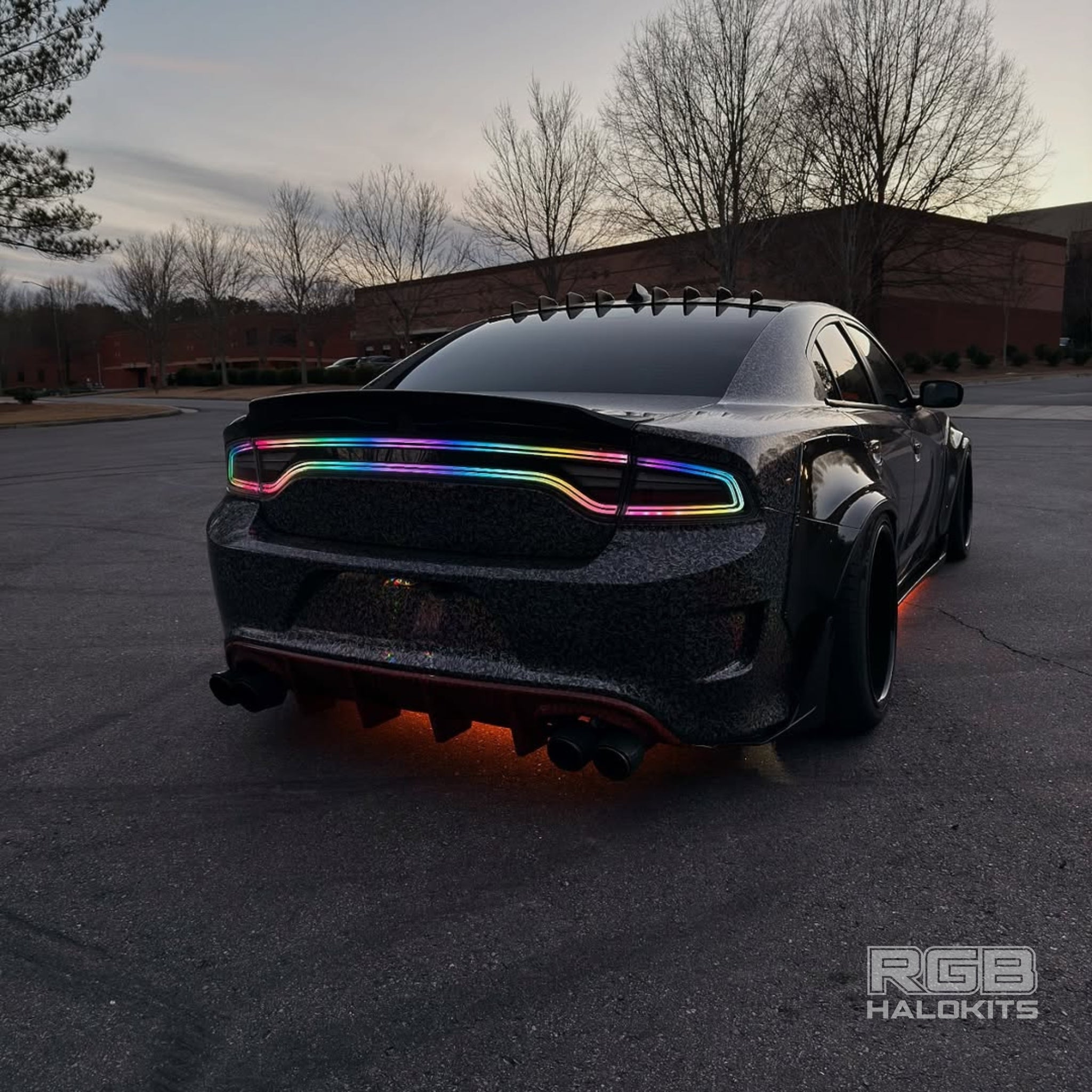 Dodge Charger Multicolor Flow Nova LED Tail Lights  (2015-2023)