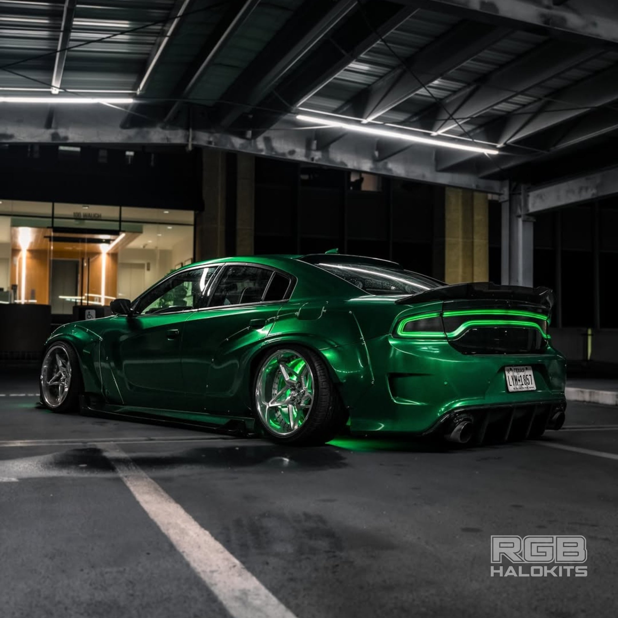 Dodge Charger Multicolor Flow Nova LED Tail Lights  (2015-2023)