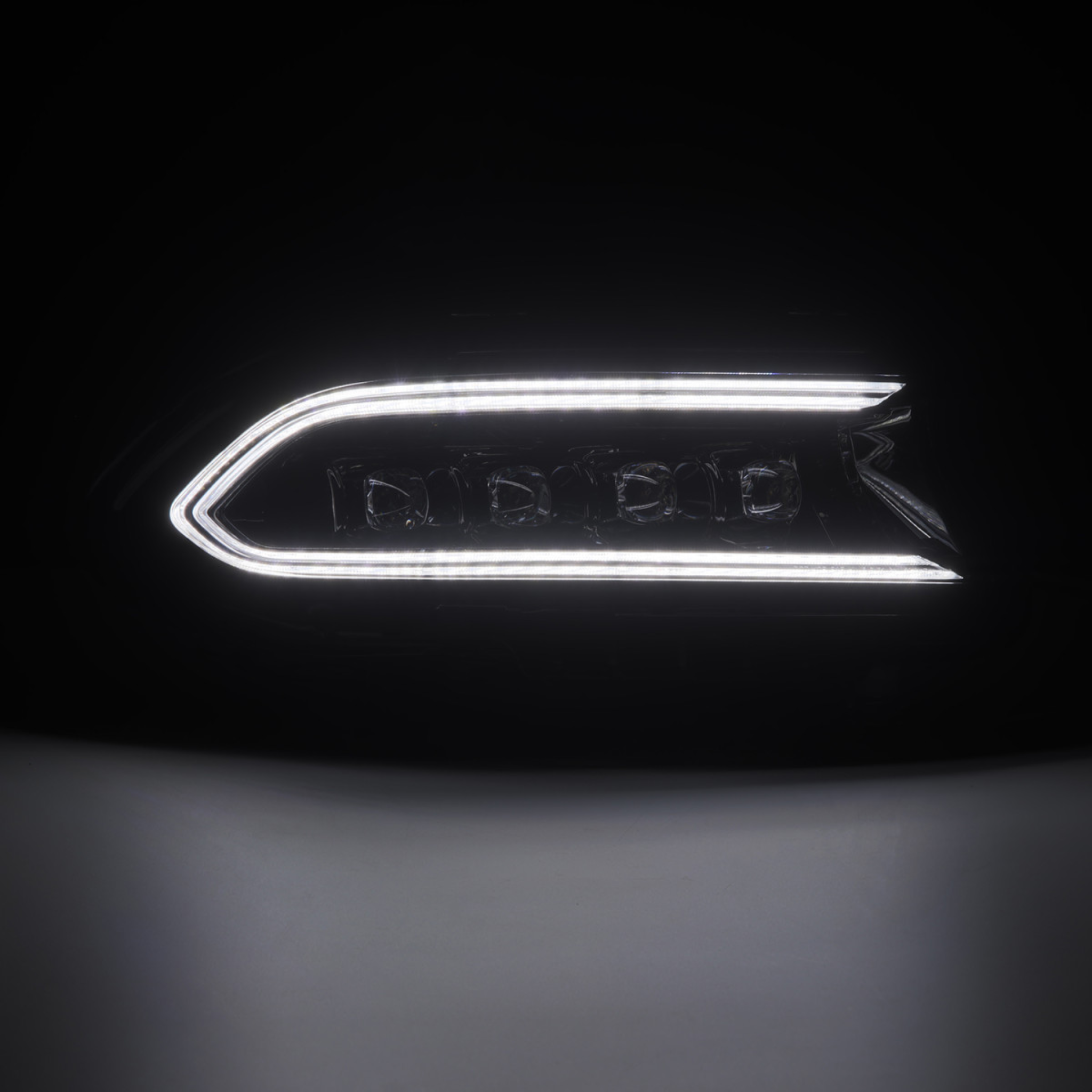 Dodge Charger NOVA-Series LED Projector Headlights Alpha-Black (2015-2023) – Custom Multicolor LED Lighting by RGB Halo Kits