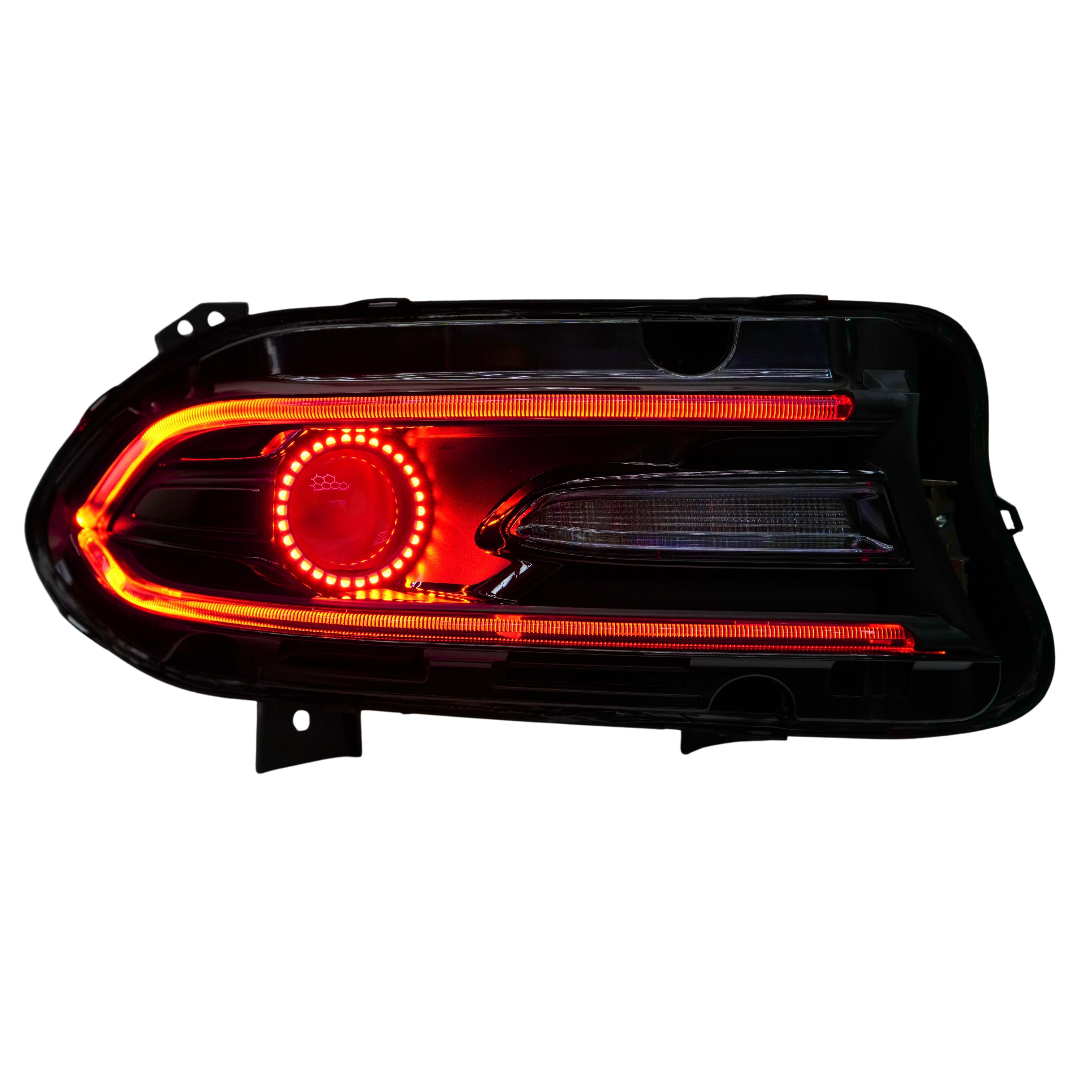 Dodge Charger RGBWA DRL Boards (2015-2023) – Custom Multicolor LED Lighting by RGB Halo Kits