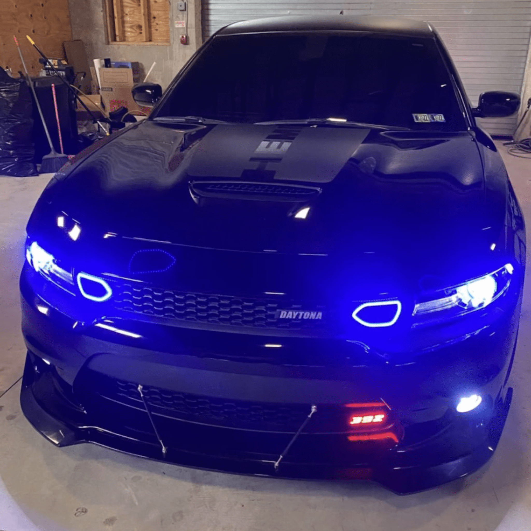 Dodge Charger Snorkel Air Intake Multicolor Halo Kit (2019-2023) – Custom Multicolor LED Lighting by RGB Halo Kits