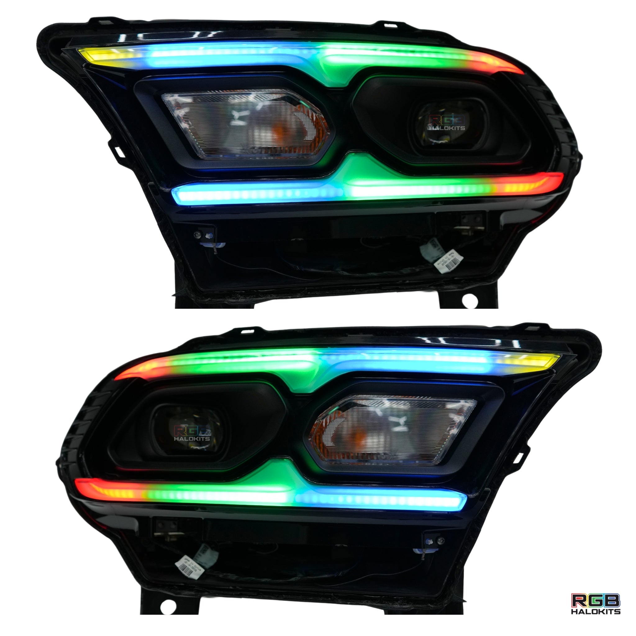 Dodge Durango Multicolor Flow DRL Kit (2021-2025) – Custom Multicolor LED Lighting by RGB Halo Kits