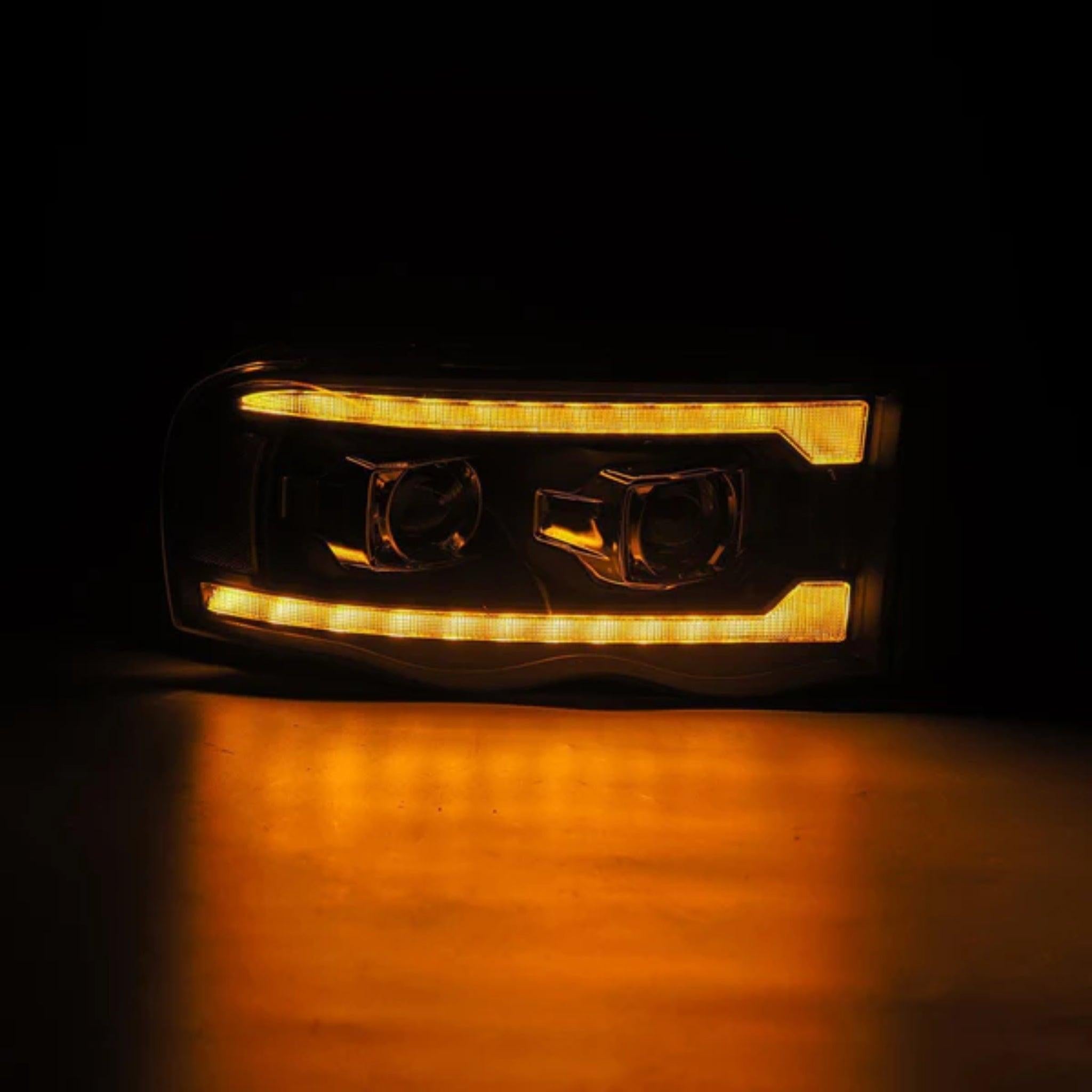 Dodge RAM Headlights (2002-2005) | Alpharex – Custom Multicolor LED Lighting by RGB Halo Kits