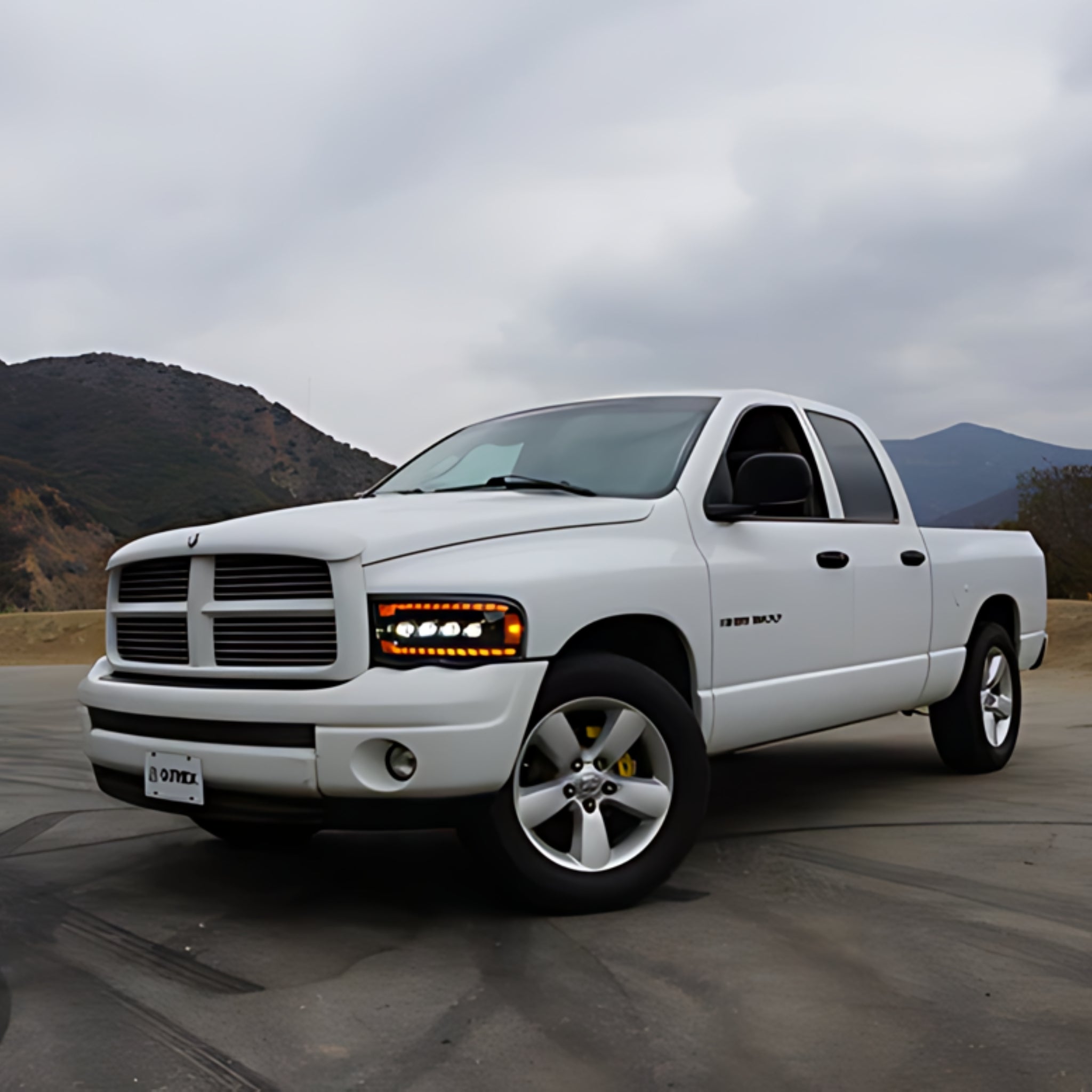Dodge RAM Headlights (2002-2005) | Alpharex – Custom Multicolor LED Lighting by RGB Halo Kits