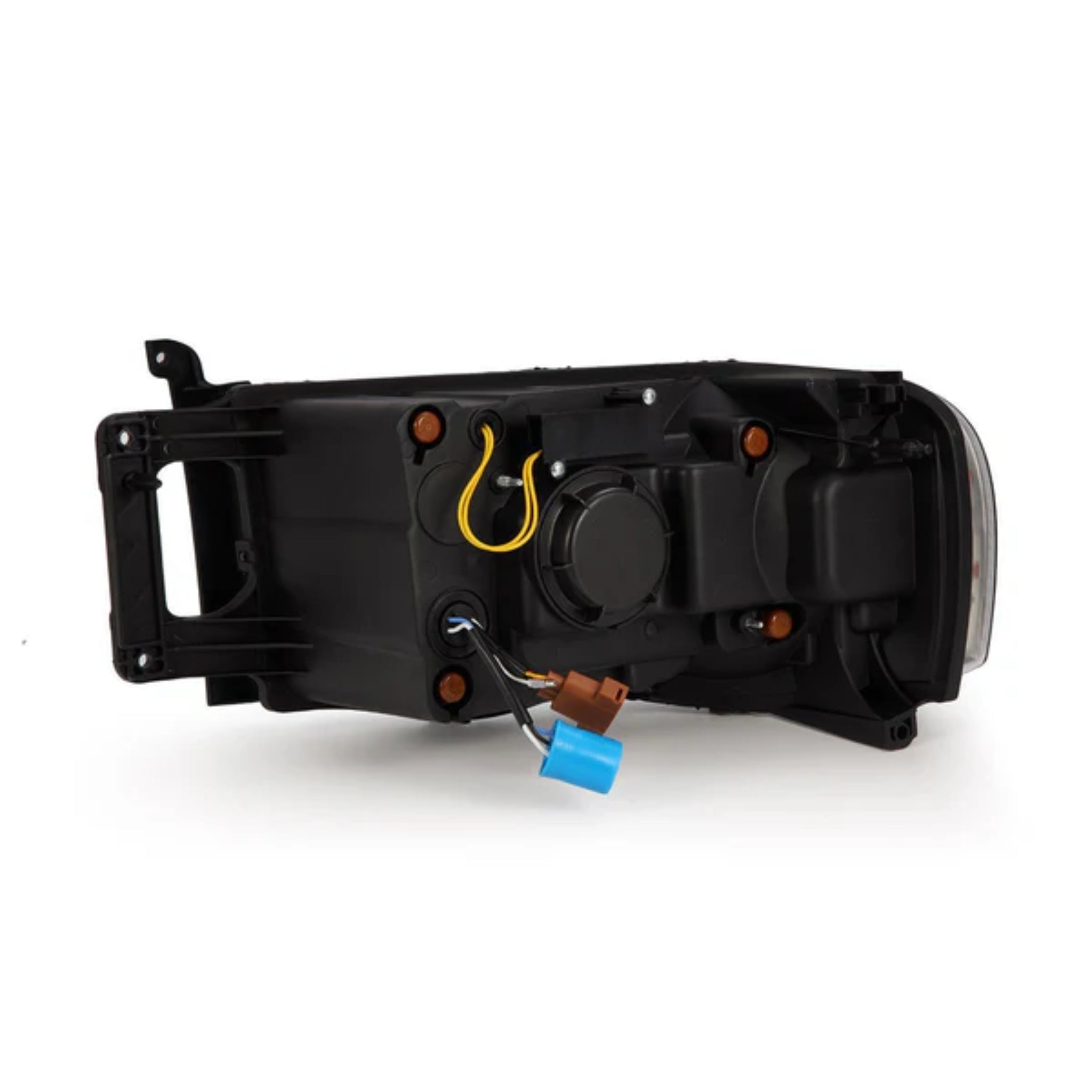 Dodge RAM Headlights (2002-2005) | Alpharex – Custom Multicolor LED Lighting by RGB Halo Kits