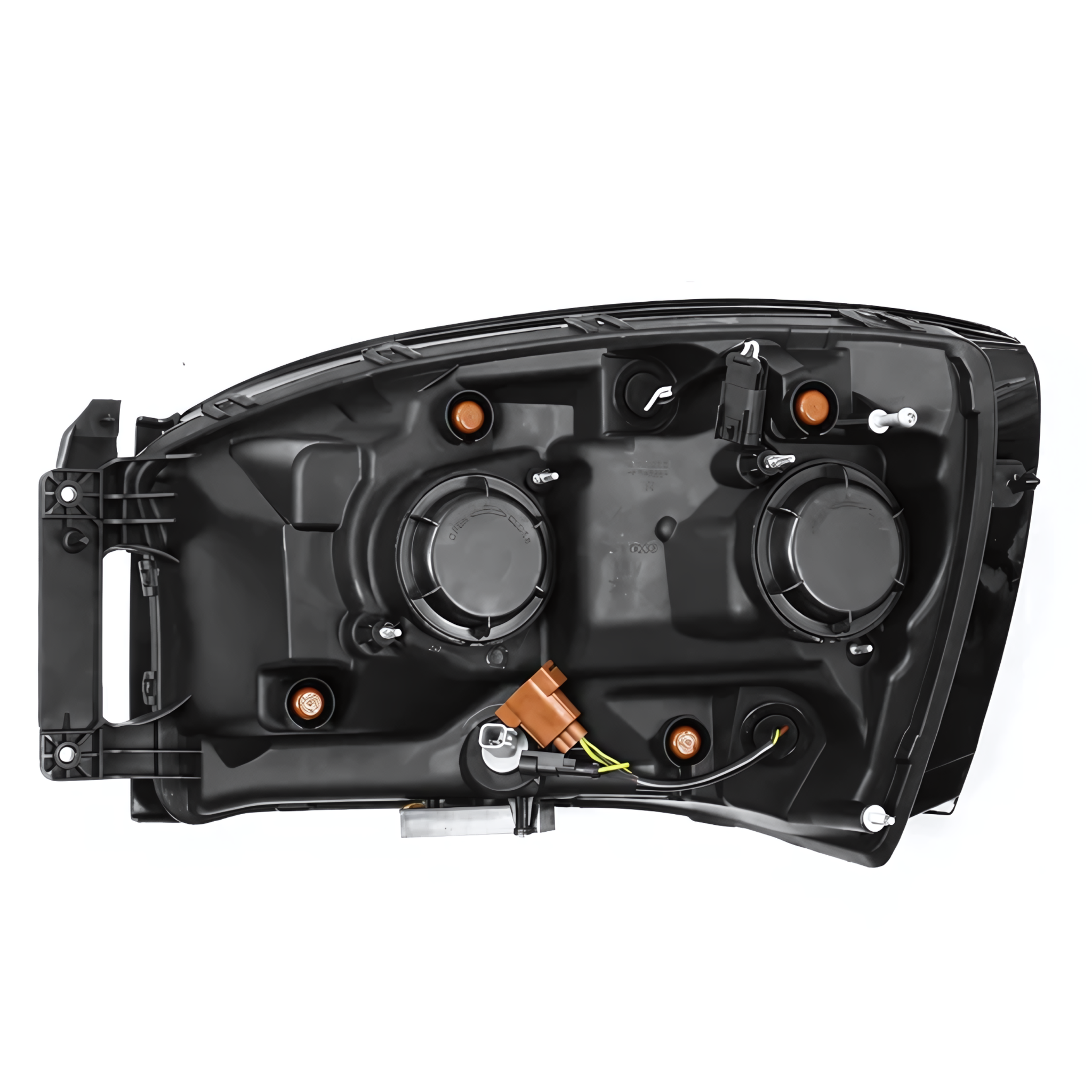 Dodge RAM Headlights (2006-2008) | Alpharex – Custom Multicolor LED Lighting by RGB Halo Kits