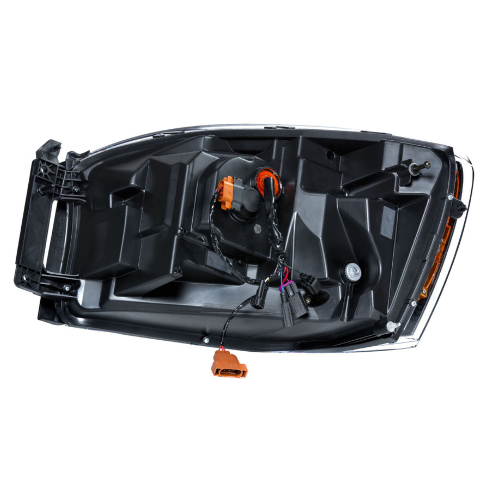 Dodge Ram Multicolor Flow Series Headlights (2006-2008) | XB Hybrid Morimoto – Custom Multicolor LED Lighting by RGB Halo Kits