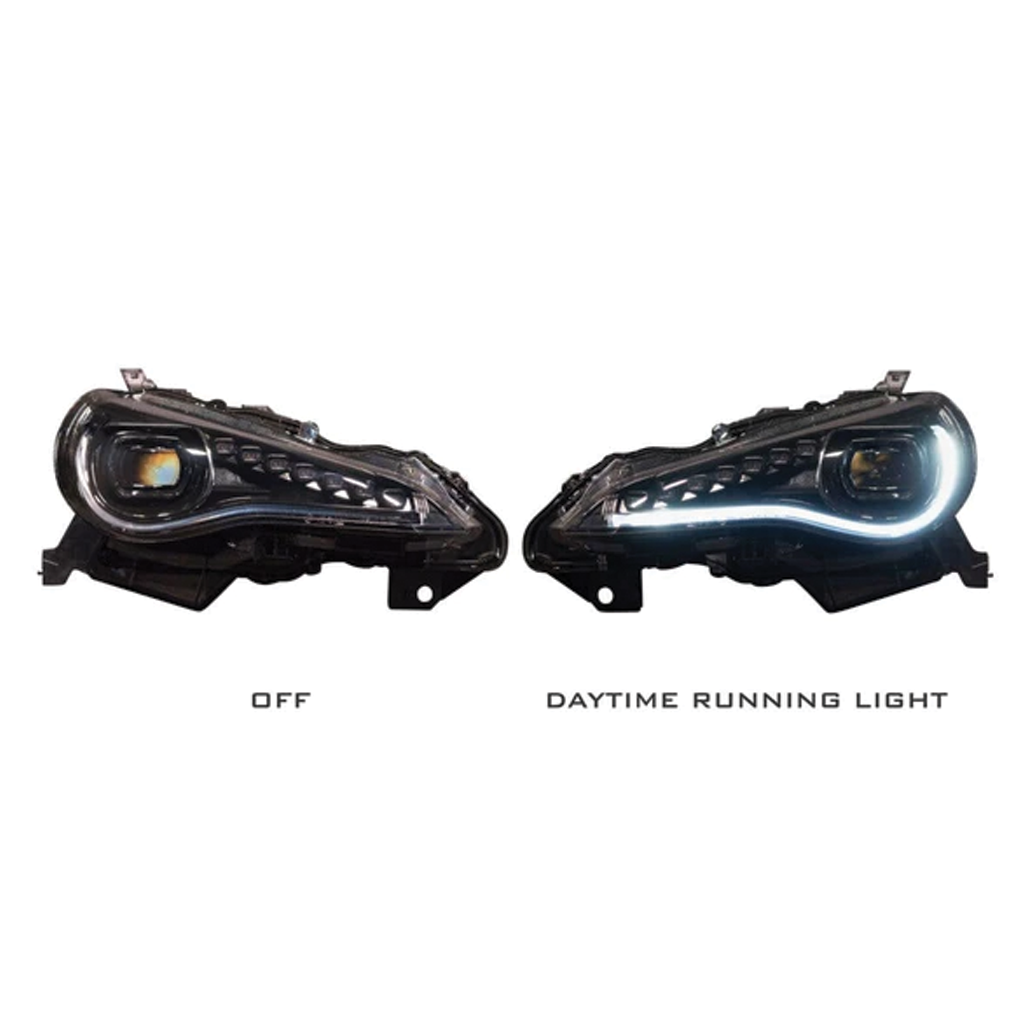 FR-S / BRZ / GT86: LED Headlights (2012 - 2018) | XB – Custom Multicolor LED Lighting by RGB Halo Kits