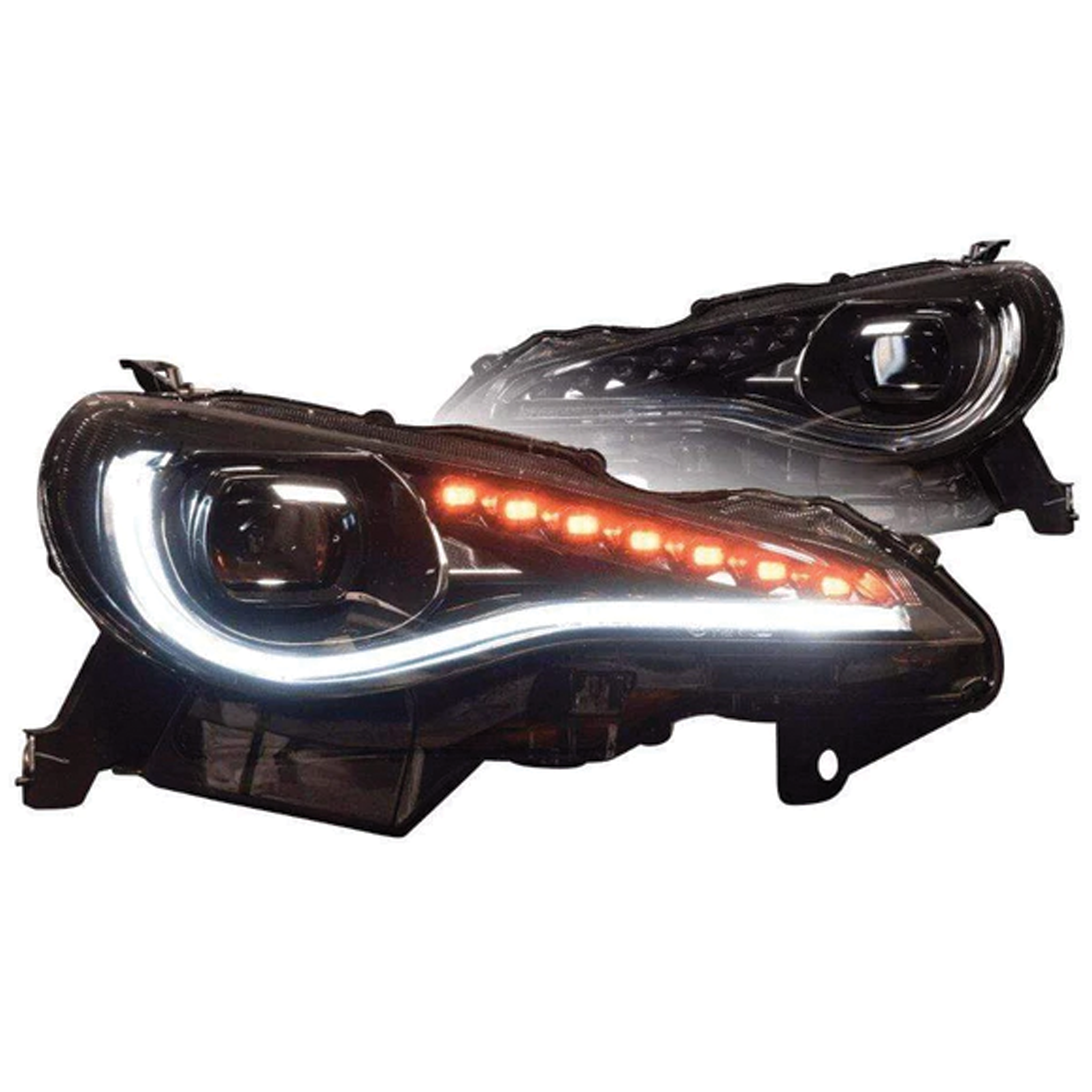 FR-S / BRZ / GT86: LED Headlights (2012 - 2018) | XB – Custom Multicolor LED Lighting by RGB Halo Kits