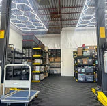 Warehouse lighting detail