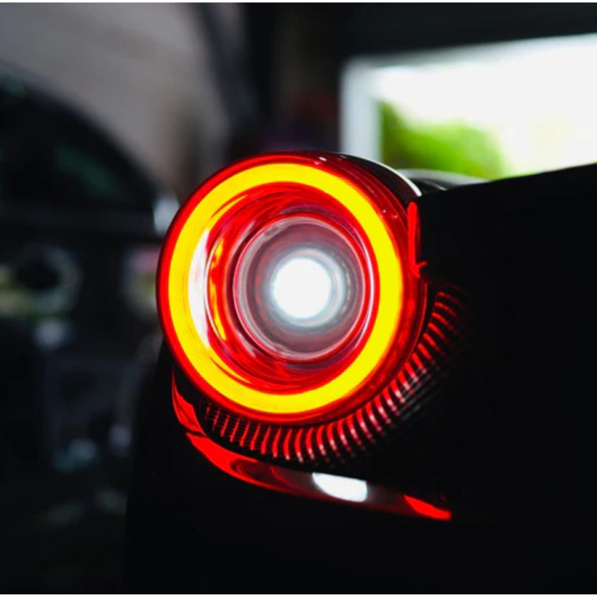 Ferrari 458 (2010-2015) NOVA-Series Prismatic LED Tail Lights | Alpharex – Custom Multicolor LED Lighting by RGB Halo Kits