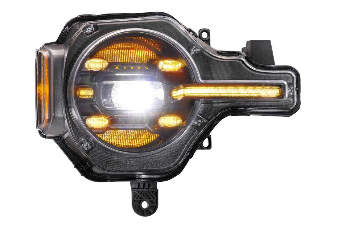 Ford Bronco: LED Headlights (2021 - 2024) | XB – Custom Multicolor LED Lighting by RGB Halo Kits