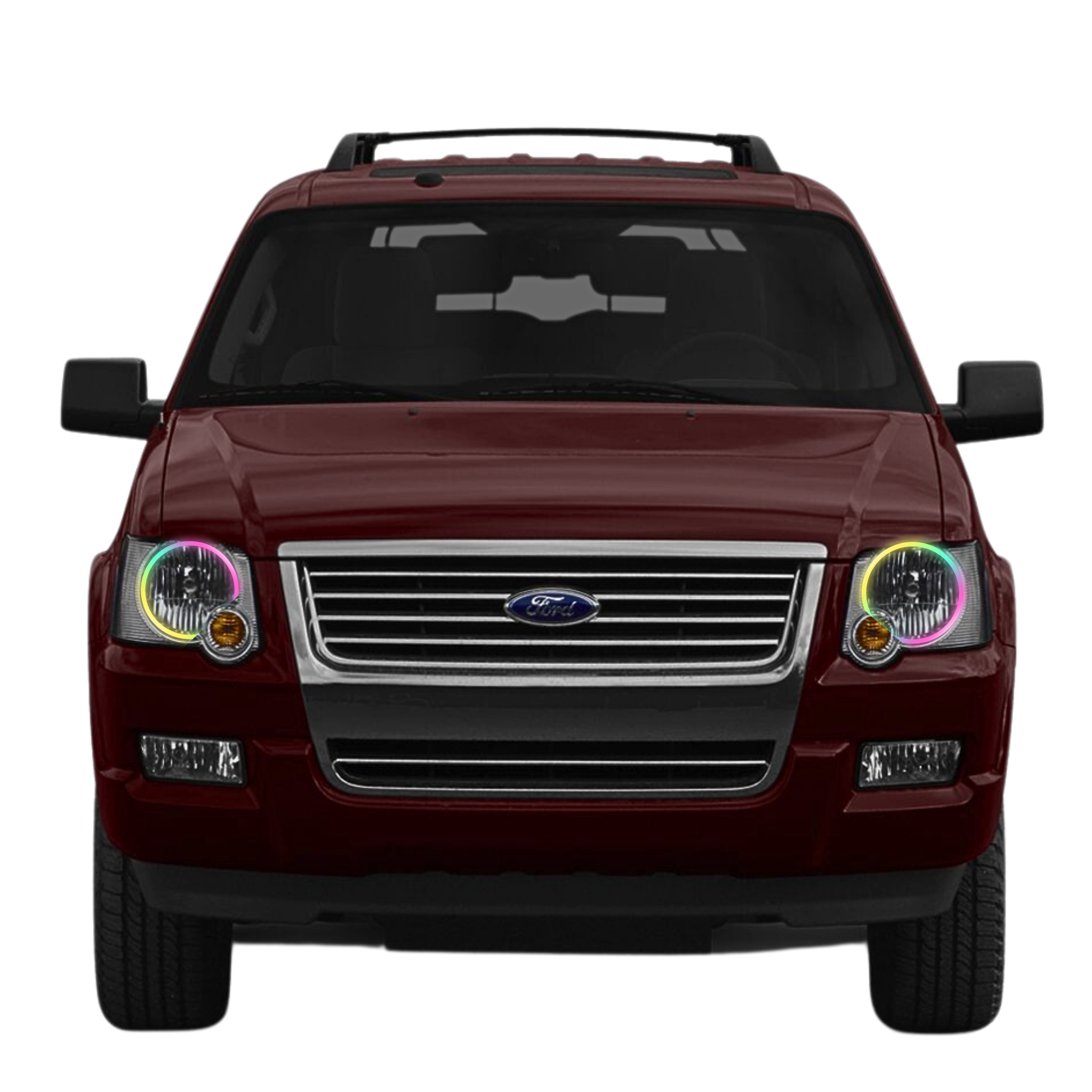 Ford Explorer Sport Trac Multicolor Halo Kit (2008-2010) – Custom Multicolor LED Lighting by RGB Halo Kits