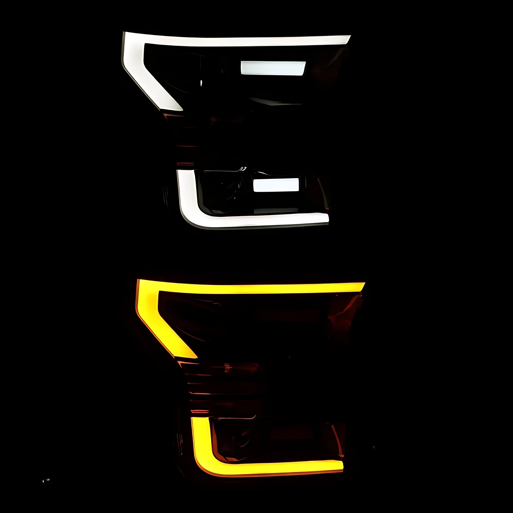 Ford F-150 (2015-2017) / F-150 Raptor (2017-2020) Headlights | Alpharex – Custom Multicolor LED Lighting by RGB Halo Kits