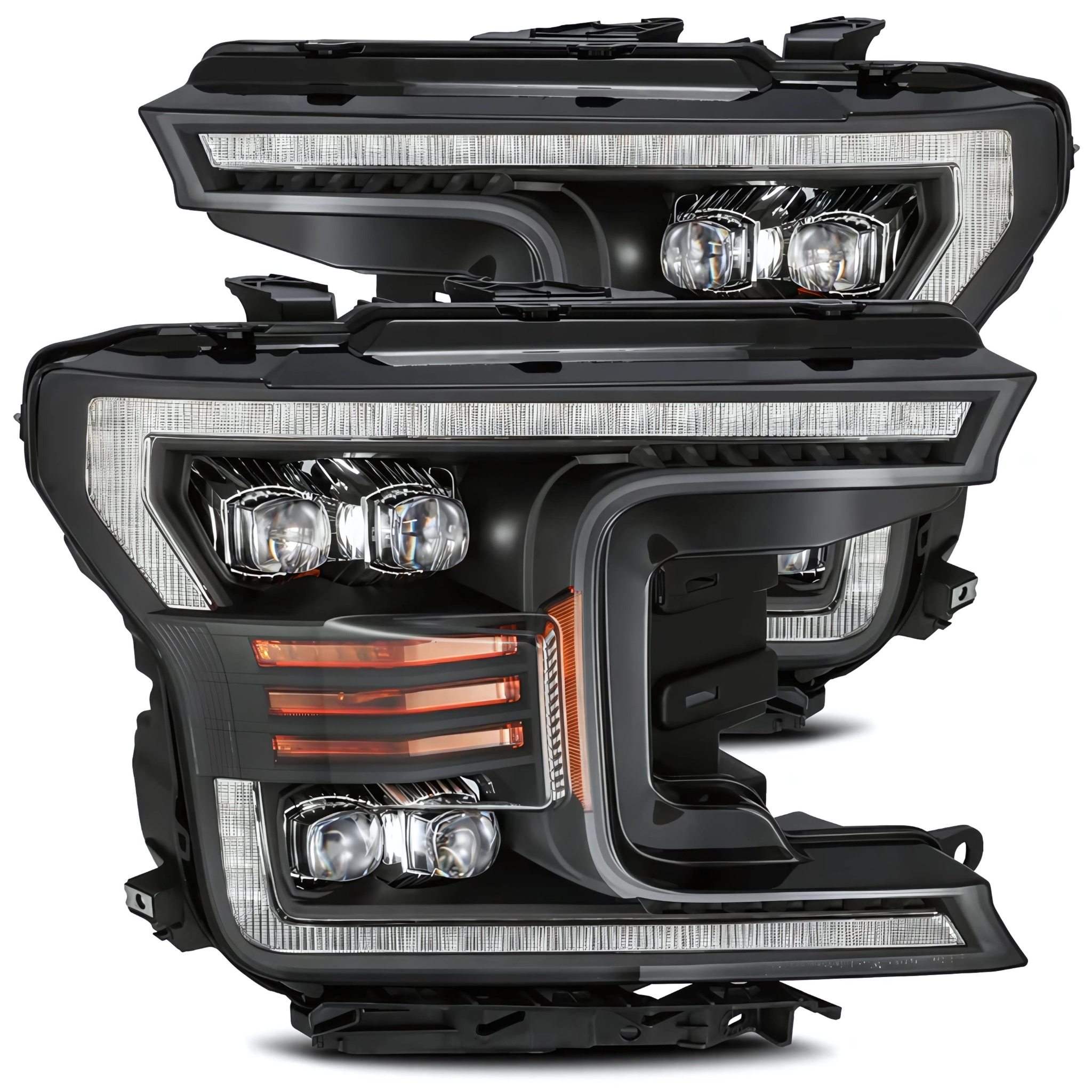 Ford F-150 Headlights (2018-2020) | Alpharex – Custom Multicolor LED Lighting by RGB Halo Kits