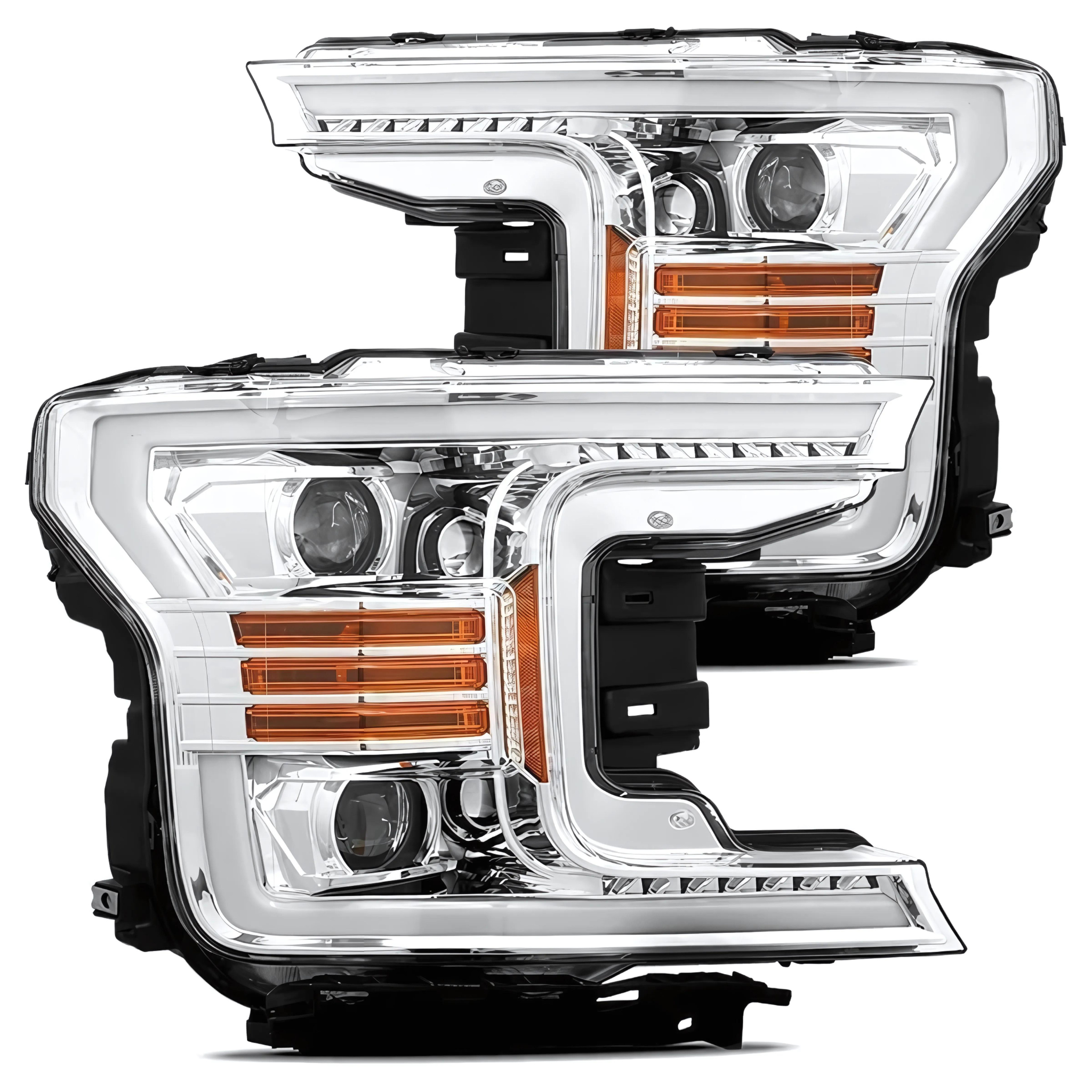 Ford F-150 Headlights (2018-2020) | Alpharex – Custom Multicolor LED Lighting by RGB Halo Kits