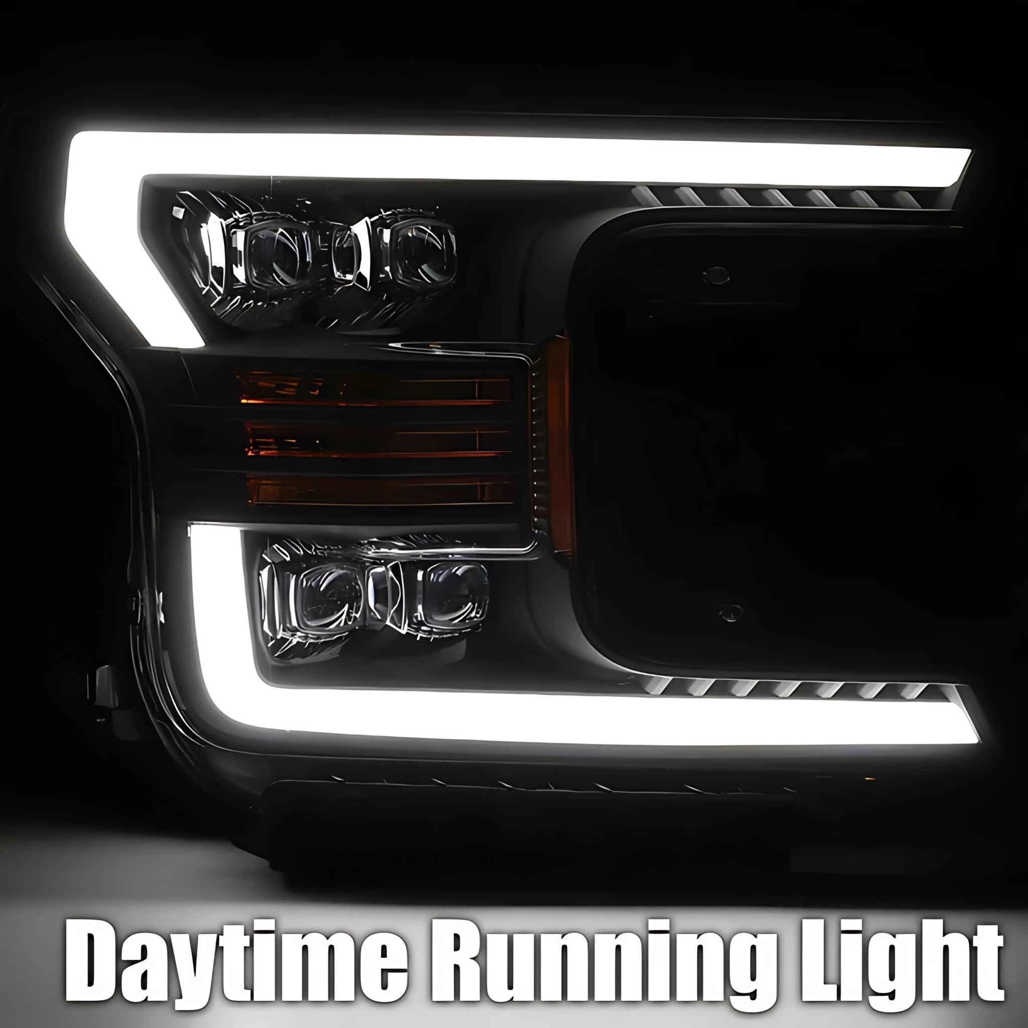 Ford F-150 Headlights (2018-2020) | Alpharex – Custom Multicolor LED Lighting by RGB Halo Kits