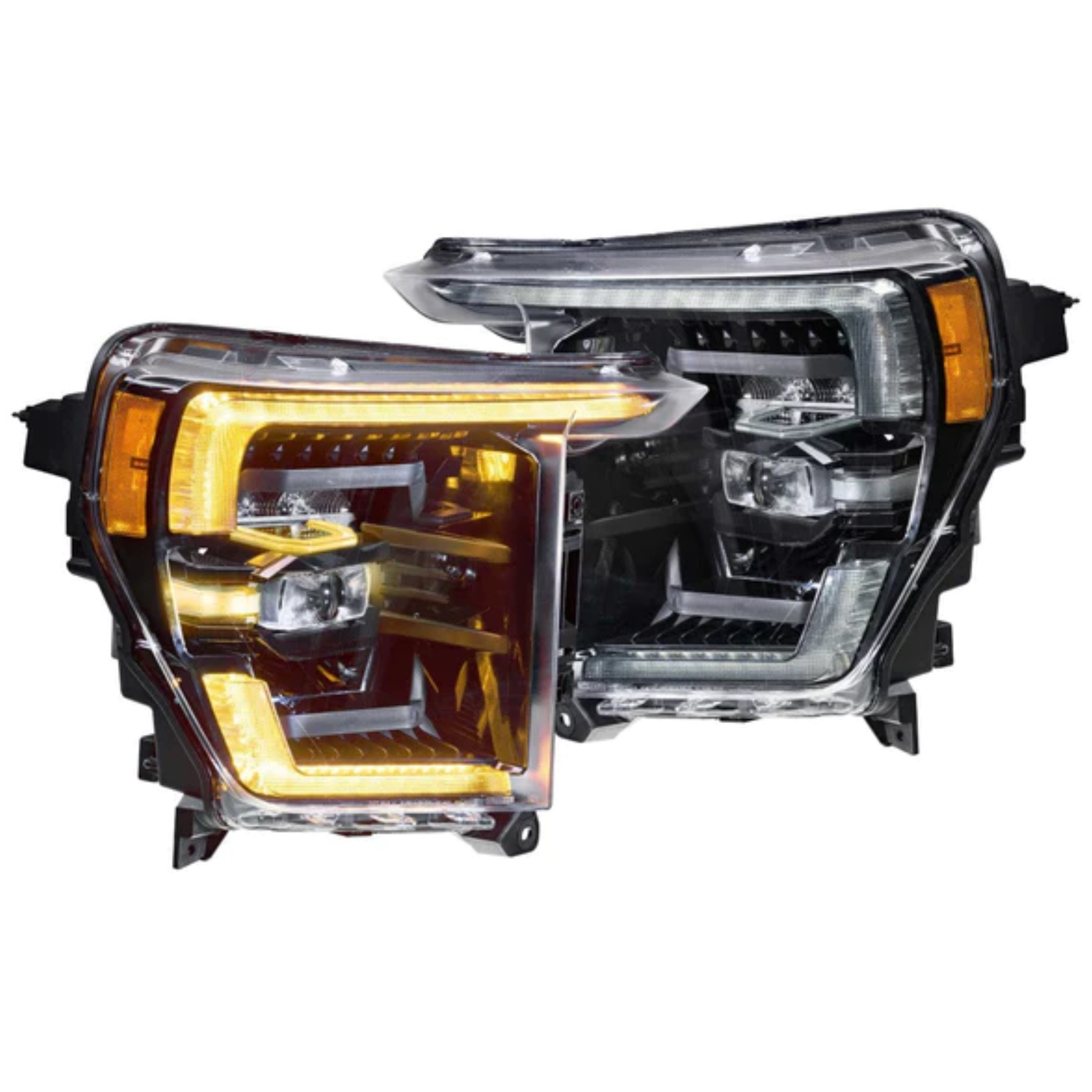 Ford F-150: LED HEADLIGHTS (2021 - 2023) | XB – Custom Multicolor LED Lighting by RGB Halo Kits