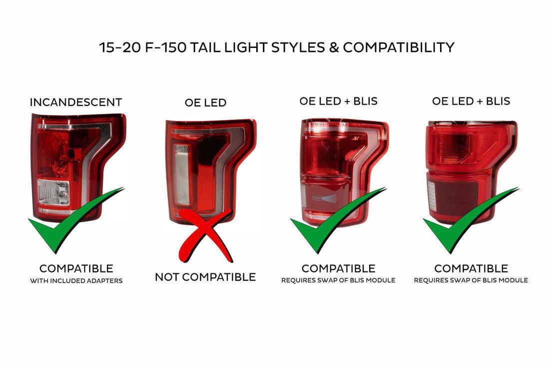 Ford F-150 LED Taillights (2015-2020) | XB Morimoto – Custom Multicolor LED Lighting by RGB Halo Kits