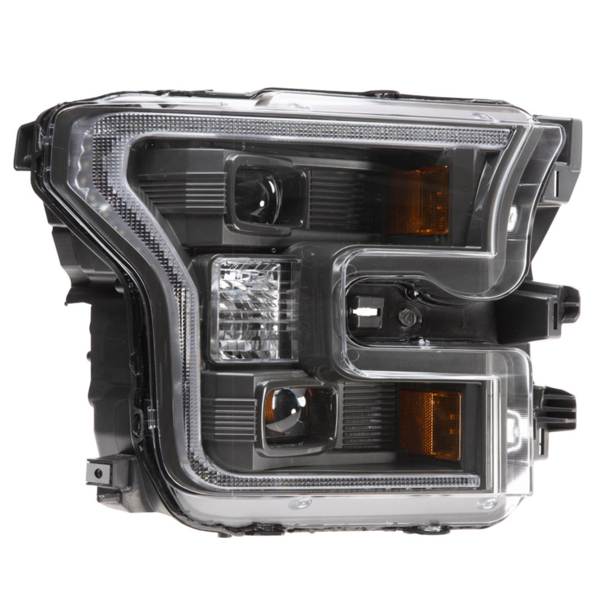 Ford F-150: Multicolor Flow Series Headlights (2015-2017) | XB Hybrid Morimoto – Custom Multicolor LED Lighting by RGB Halo Kits