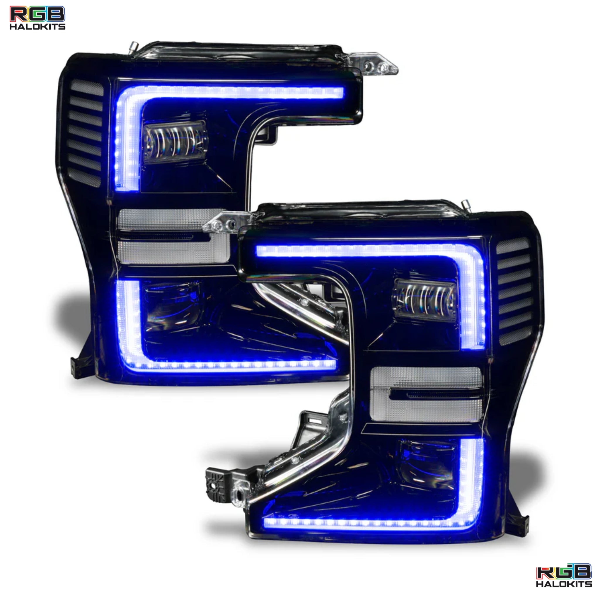 Ford F-250/350 Super Duty Multicolor Flow DRL Boards (2020-2022) – Custom Multicolor LED Lighting by RGB Halo Kits