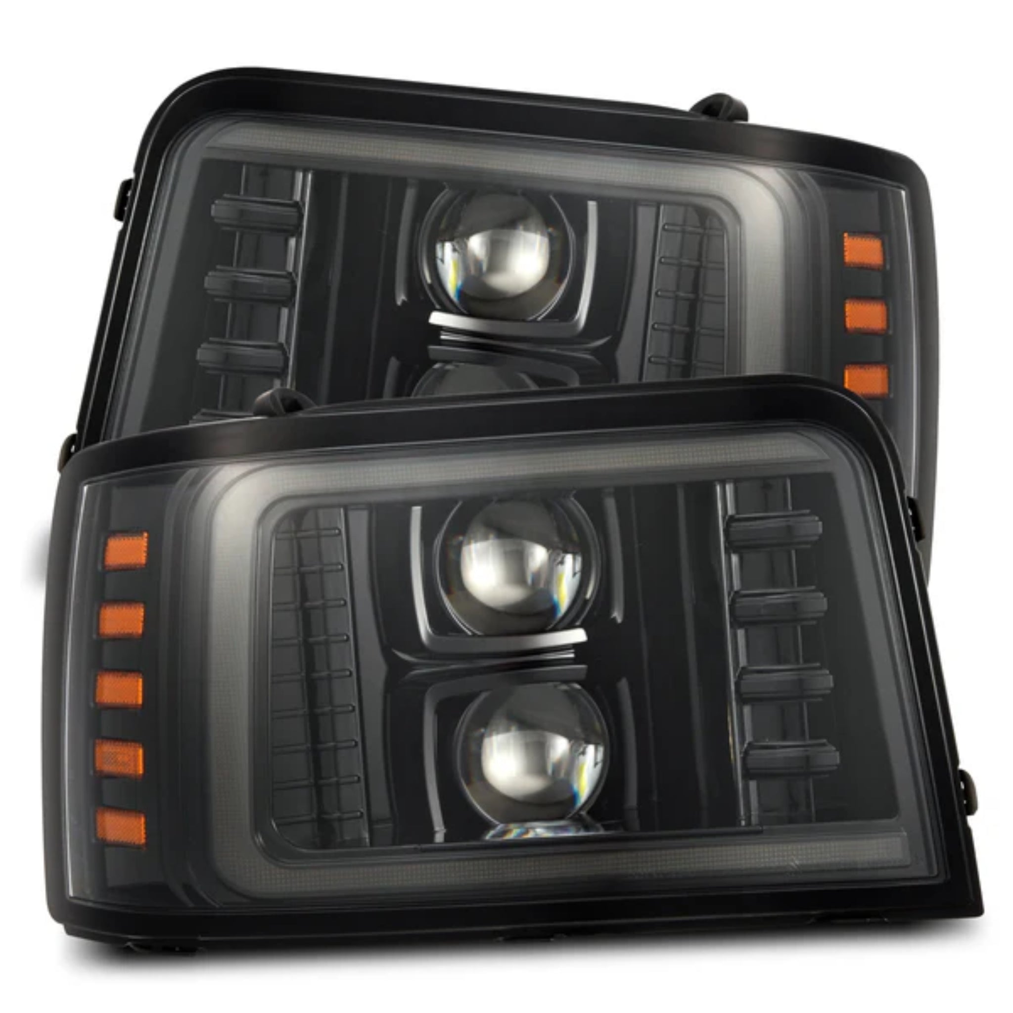 Ford F-Series/Bronco (1992-1996) Headlights | Alpharex – Custom Multicolor LED Lighting by RGB Halo Kits